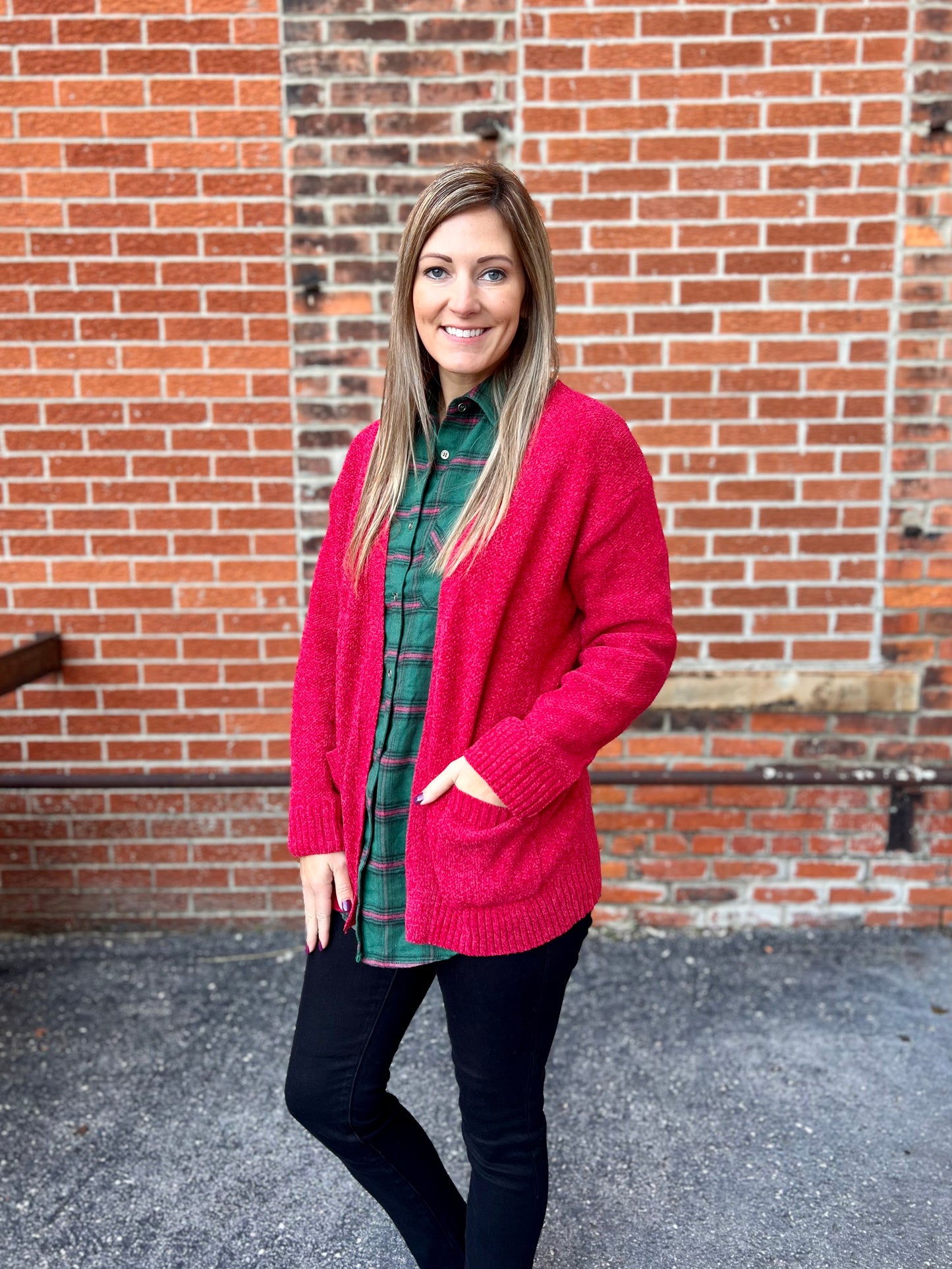 The Melanie Open Front Cardigan