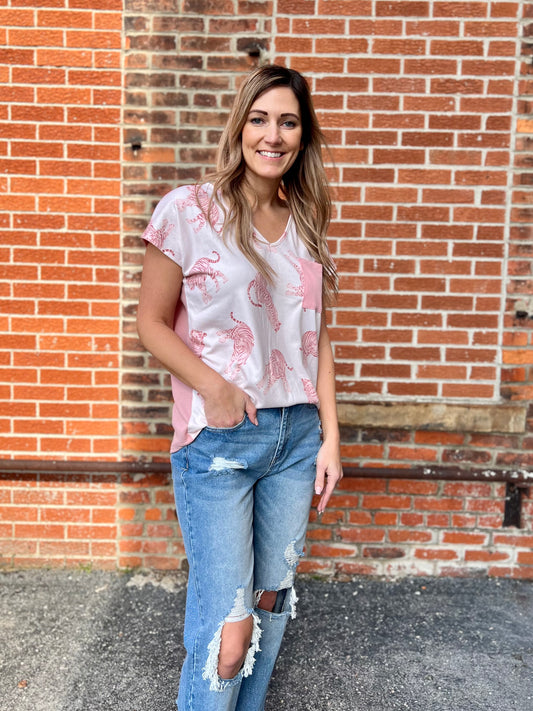 The Bridget Tiger Top