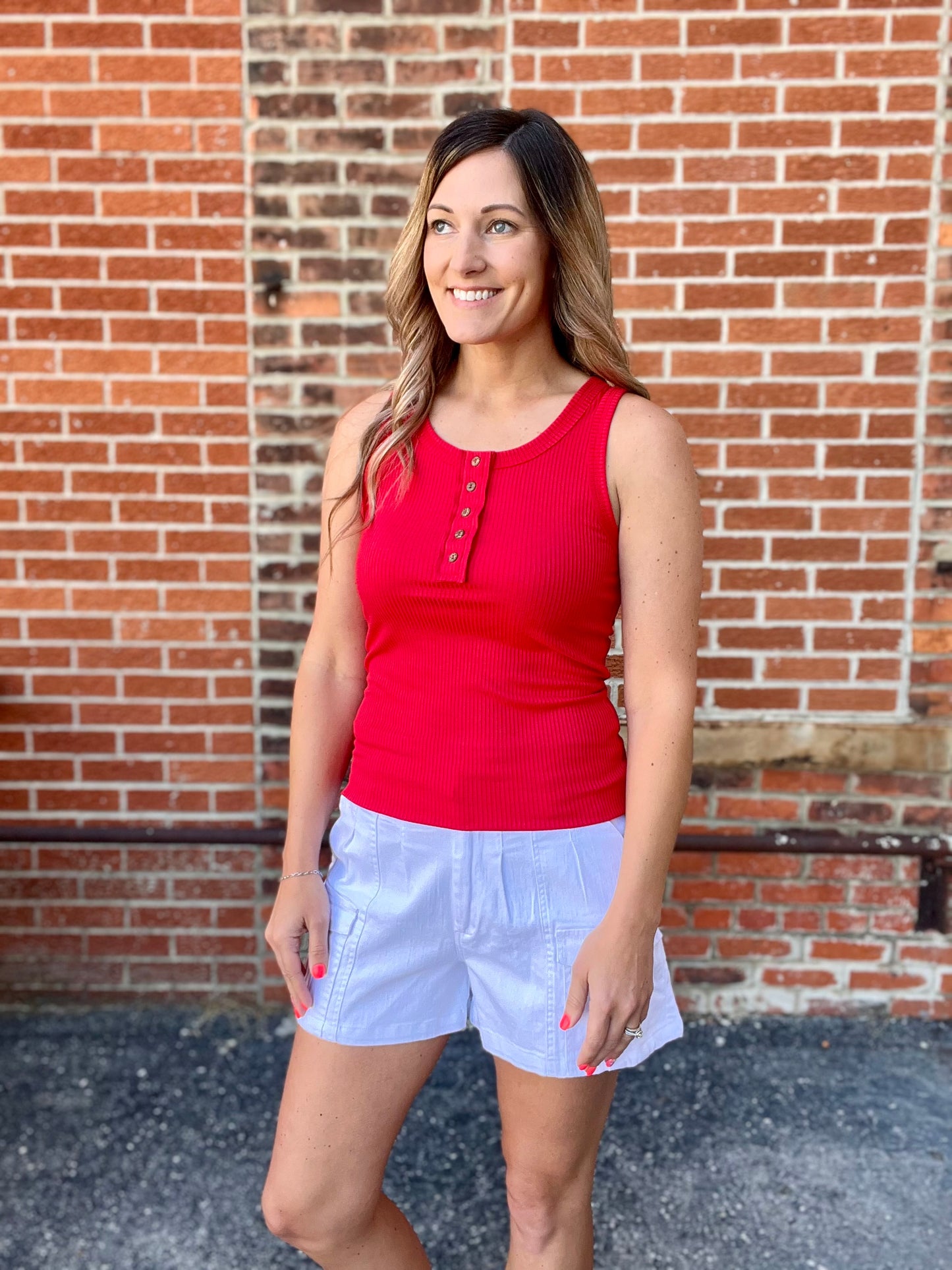 The Nyla Ribbed Tank