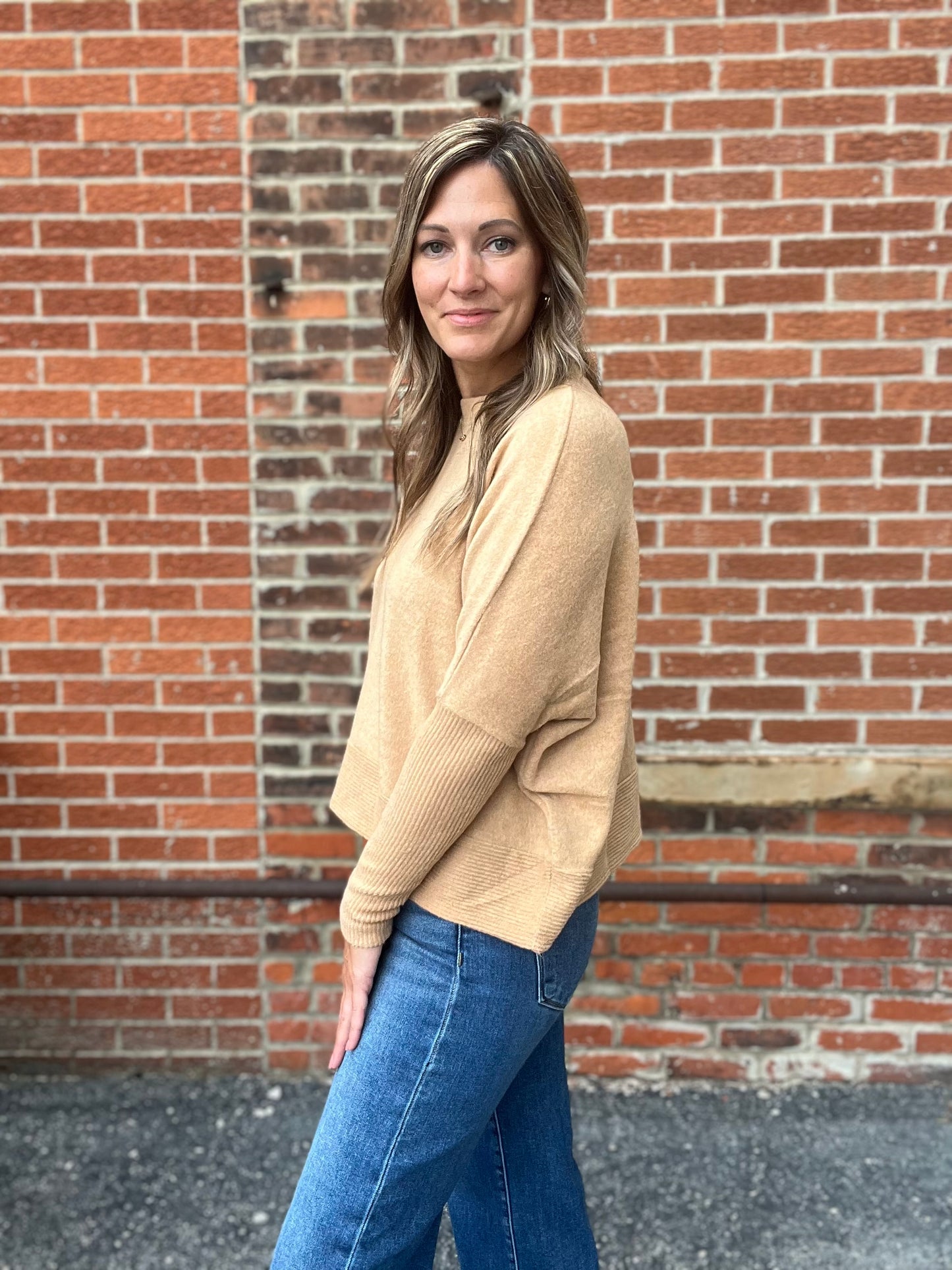 The Maeve Dolman long Sleeve Top