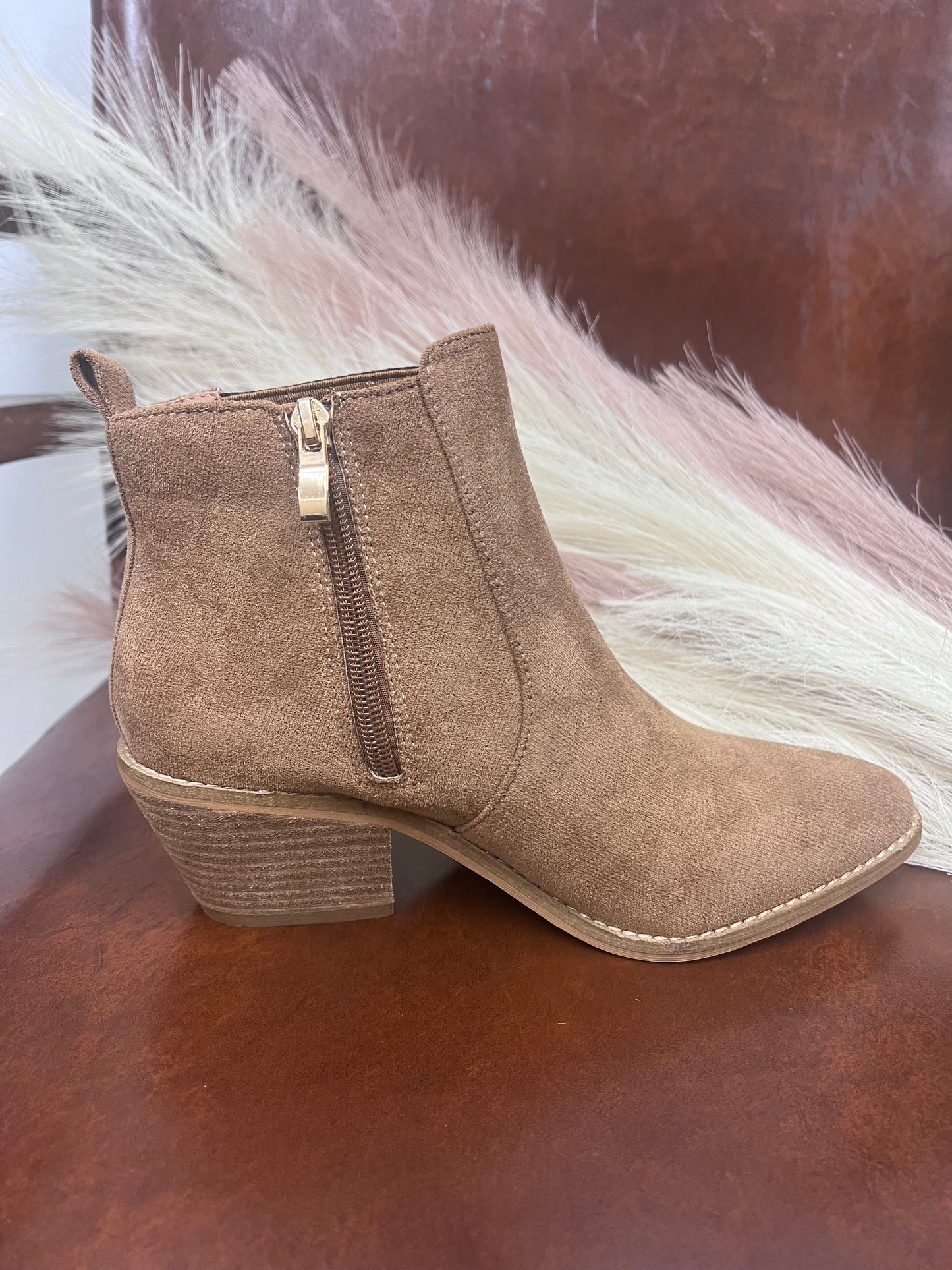The Norris Tobacco Suede Boots