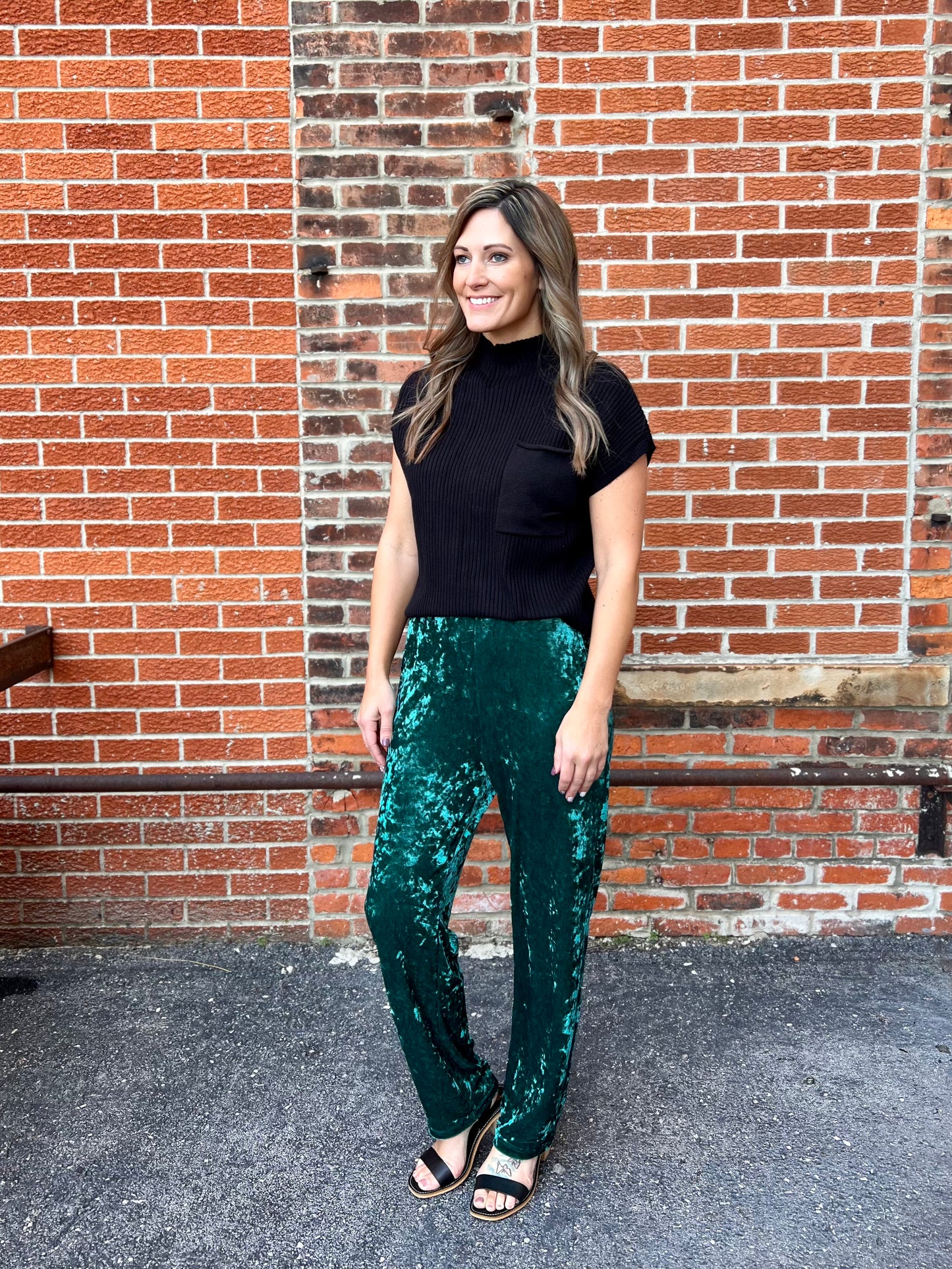The Nelly Velvet Pants
