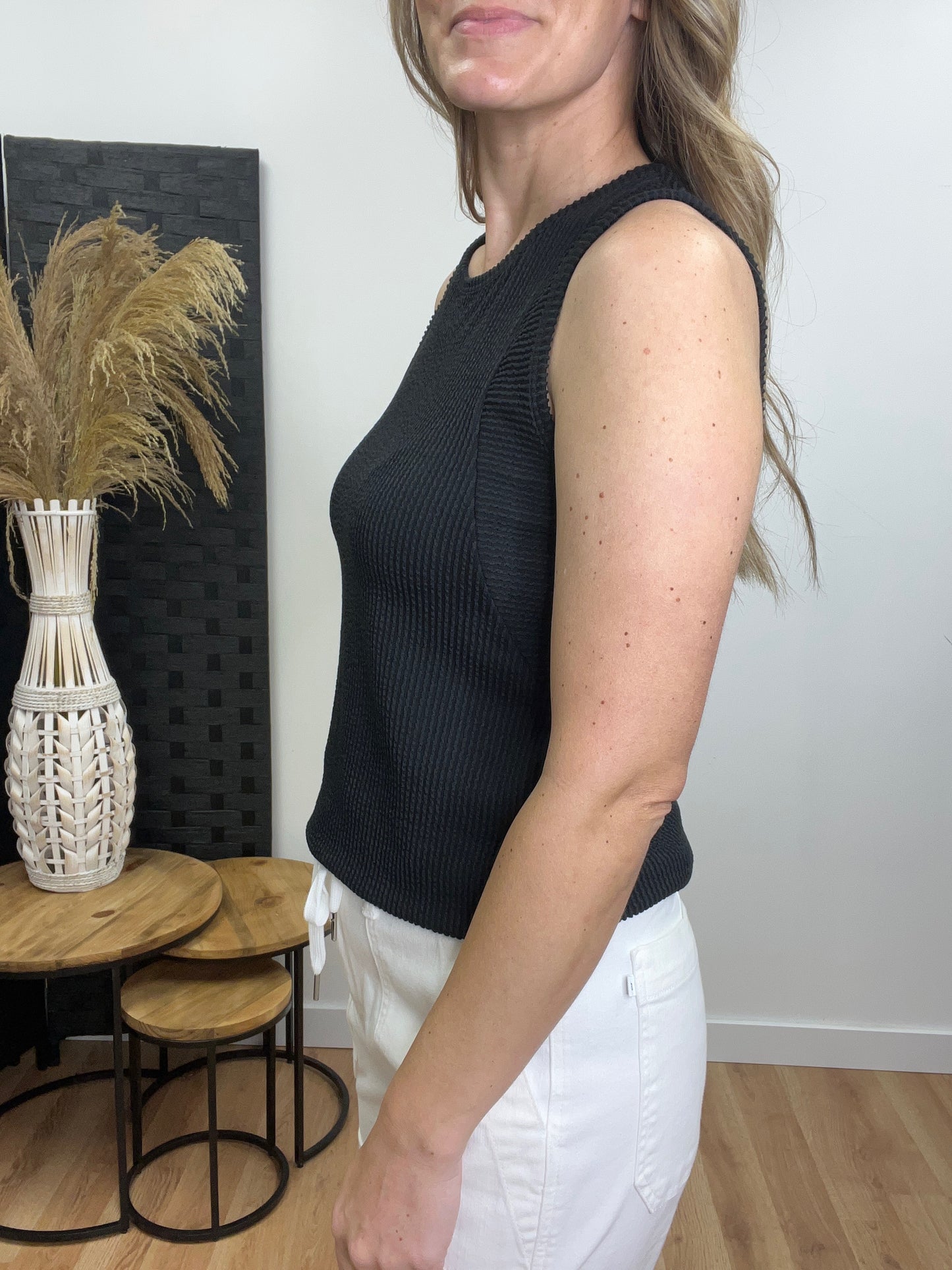 The Dixie Ribbed Knit Tank