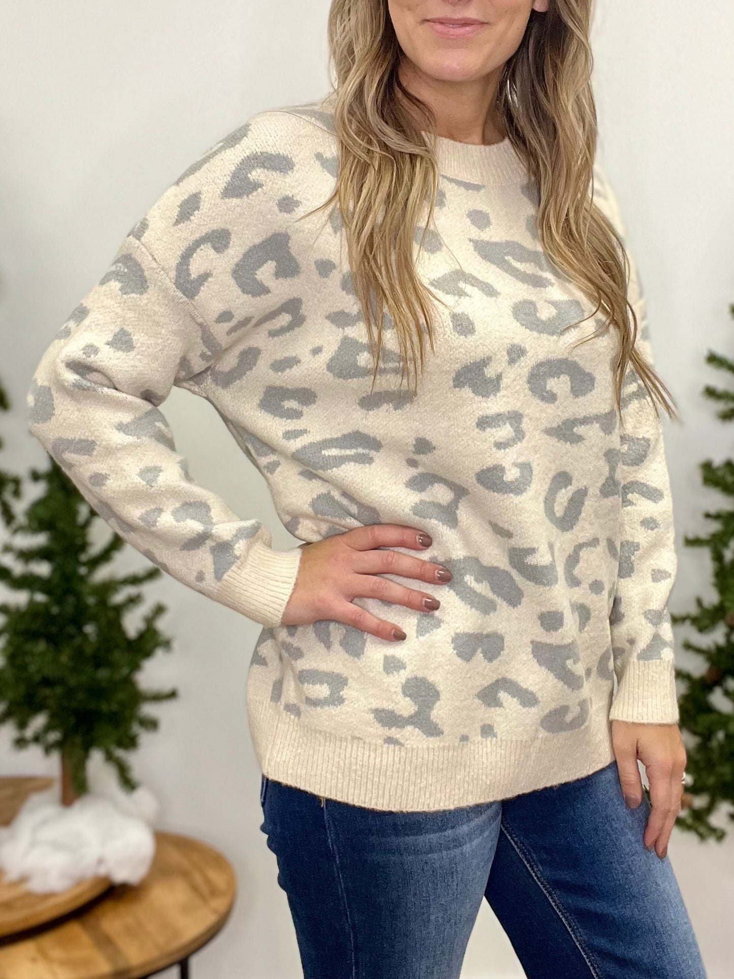 The Adora Cheetah Sweater