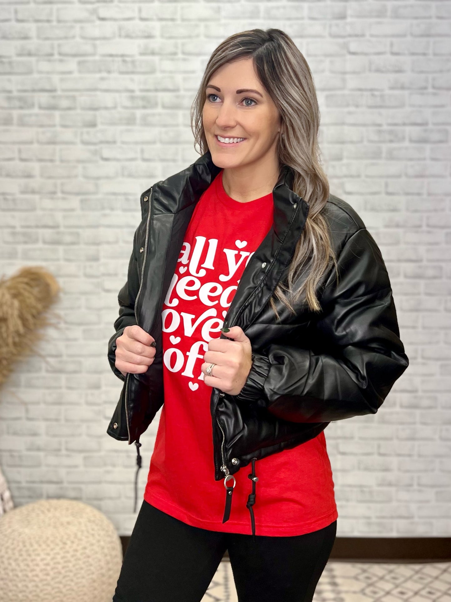 All You Need Is Love & Coffee Graphic Tee