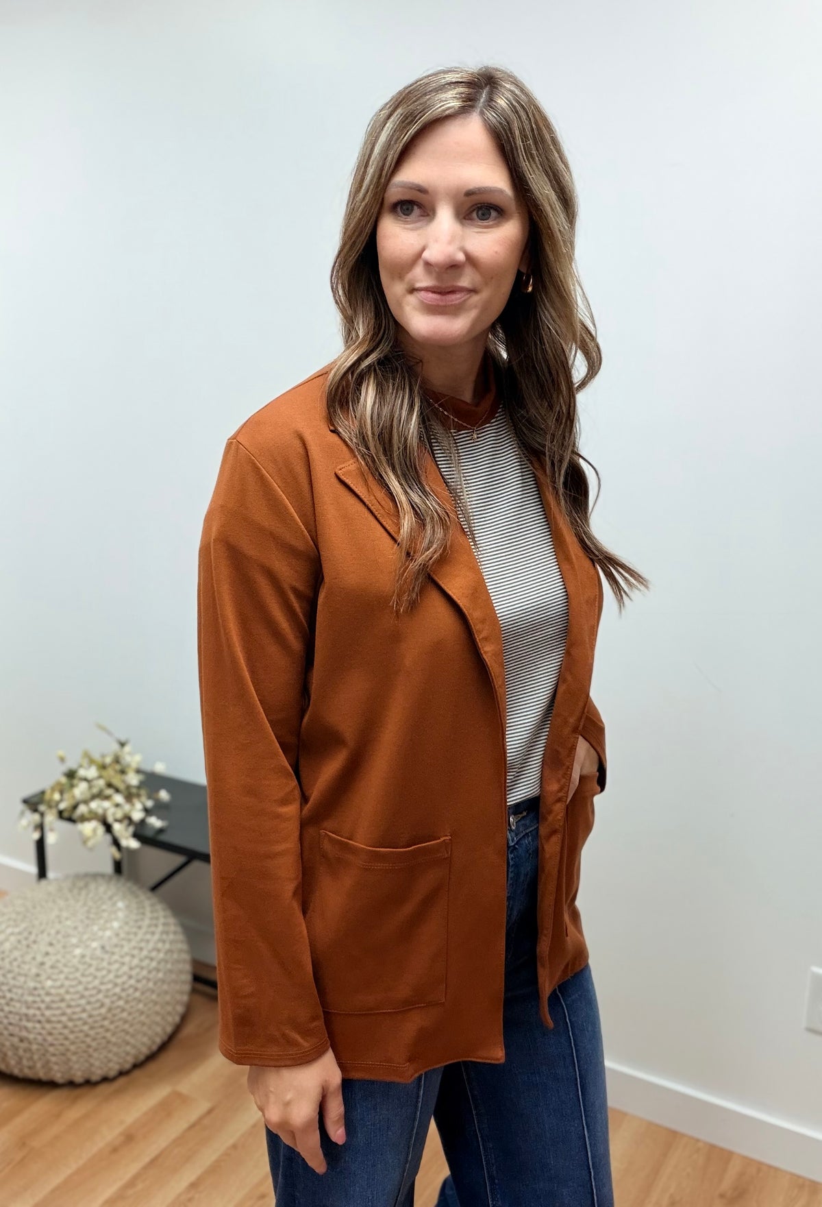 The Cali Mocha Blazer