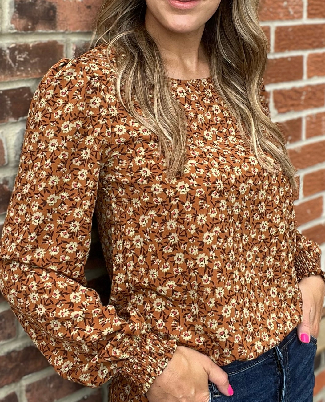 The Amelia Floral Printed Top