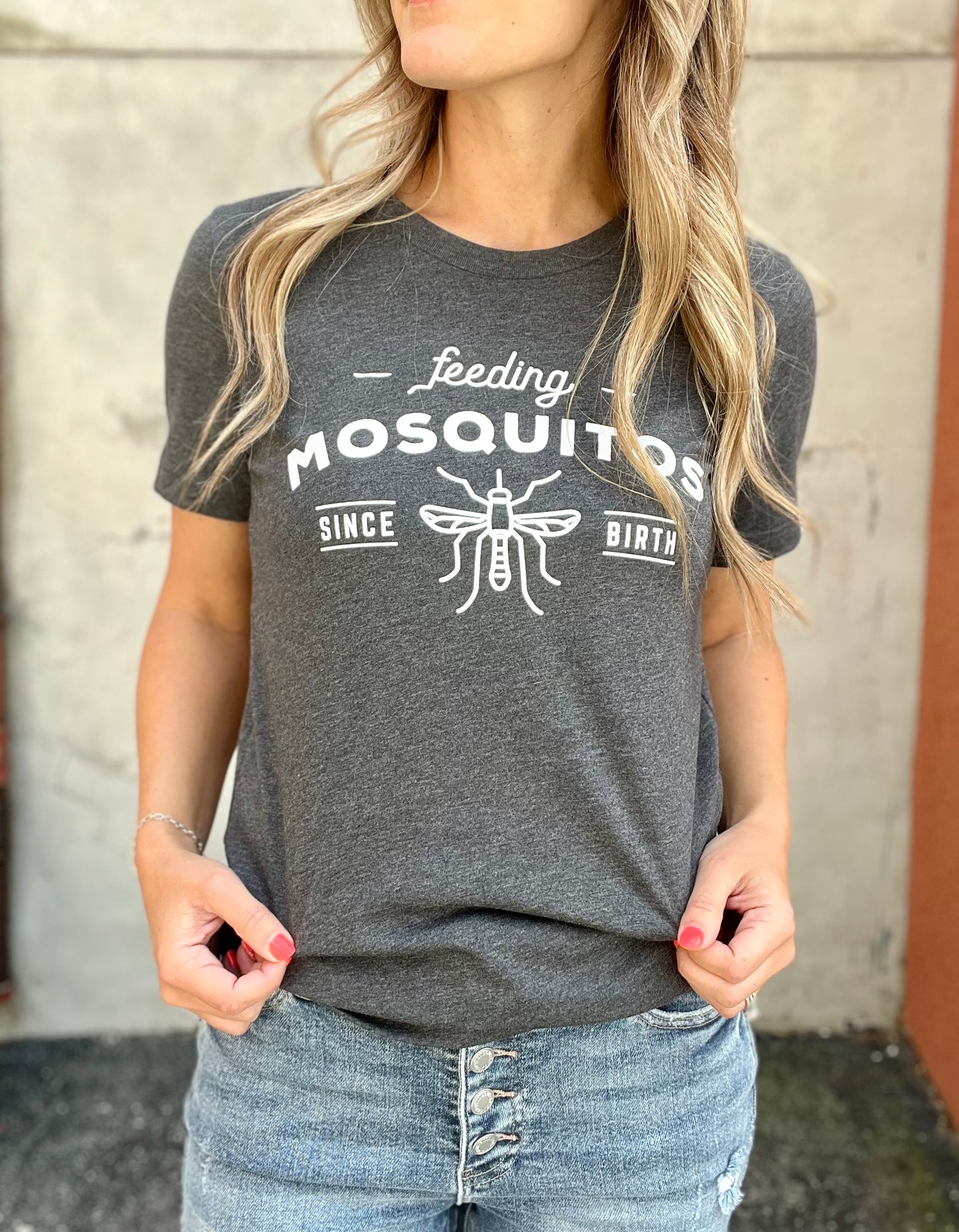 “Feeding Mosquitos Since Birth” Tee