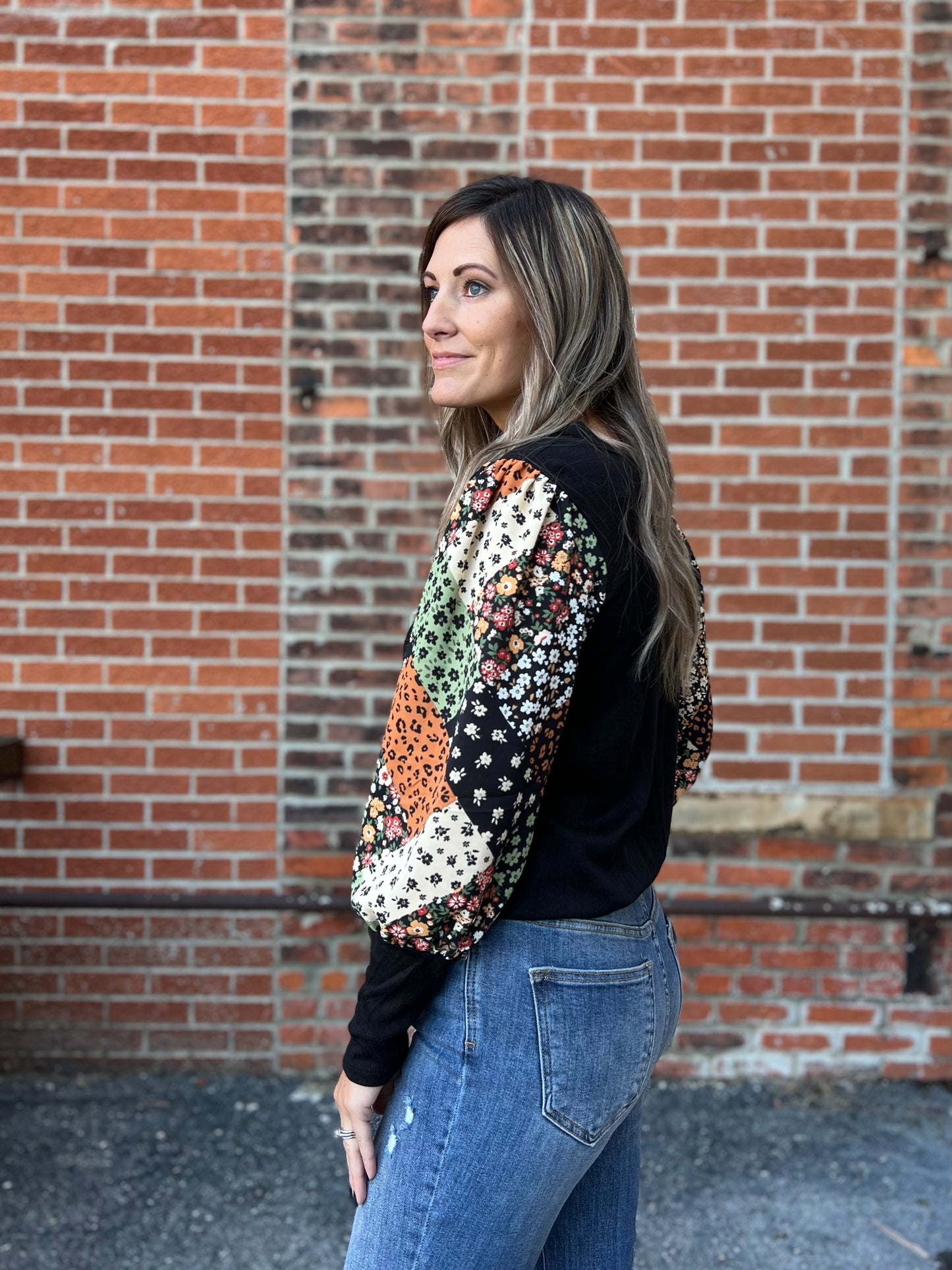 The Willagrace Patchwork Top