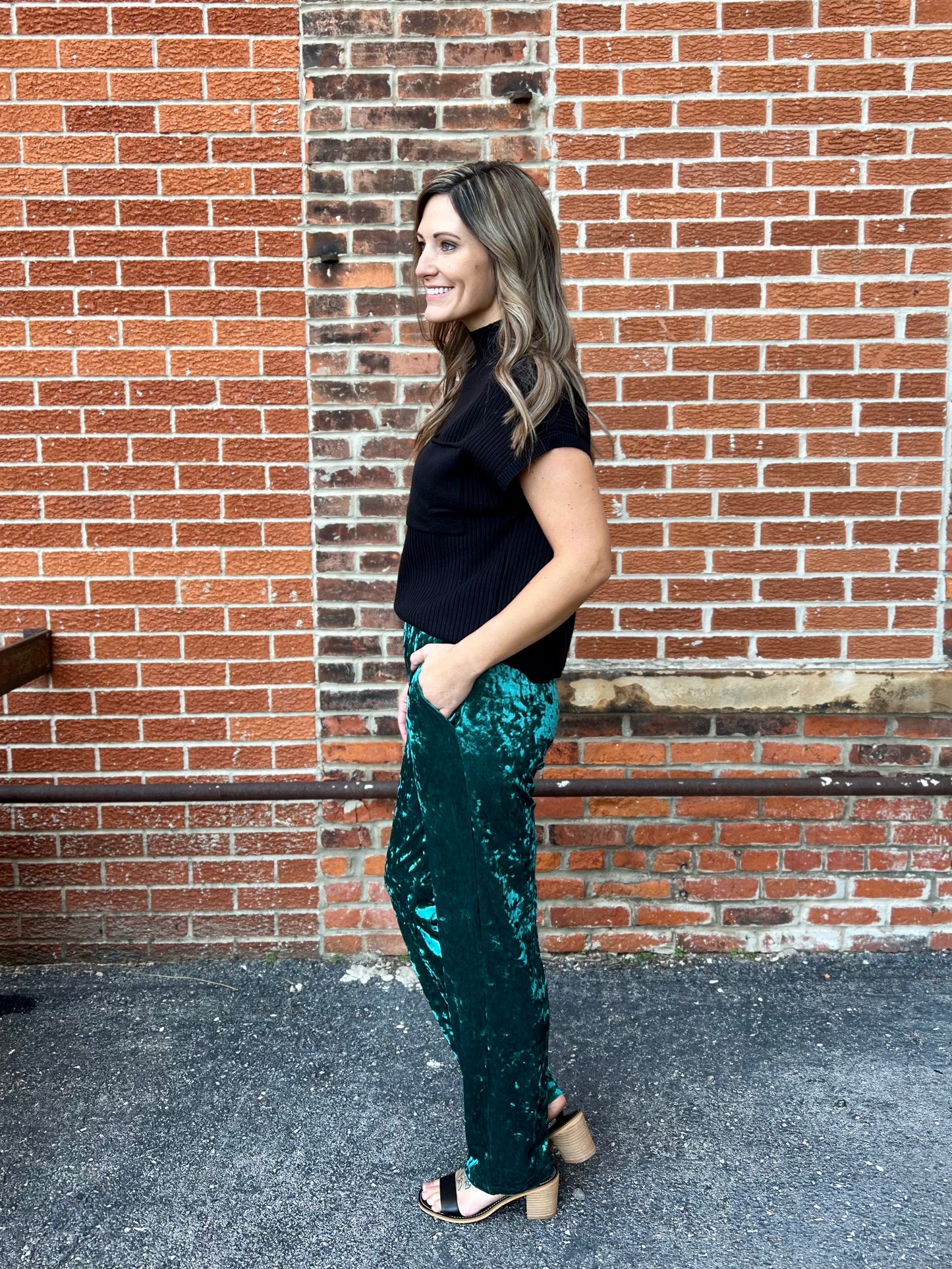 The Nelly Velvet Pants