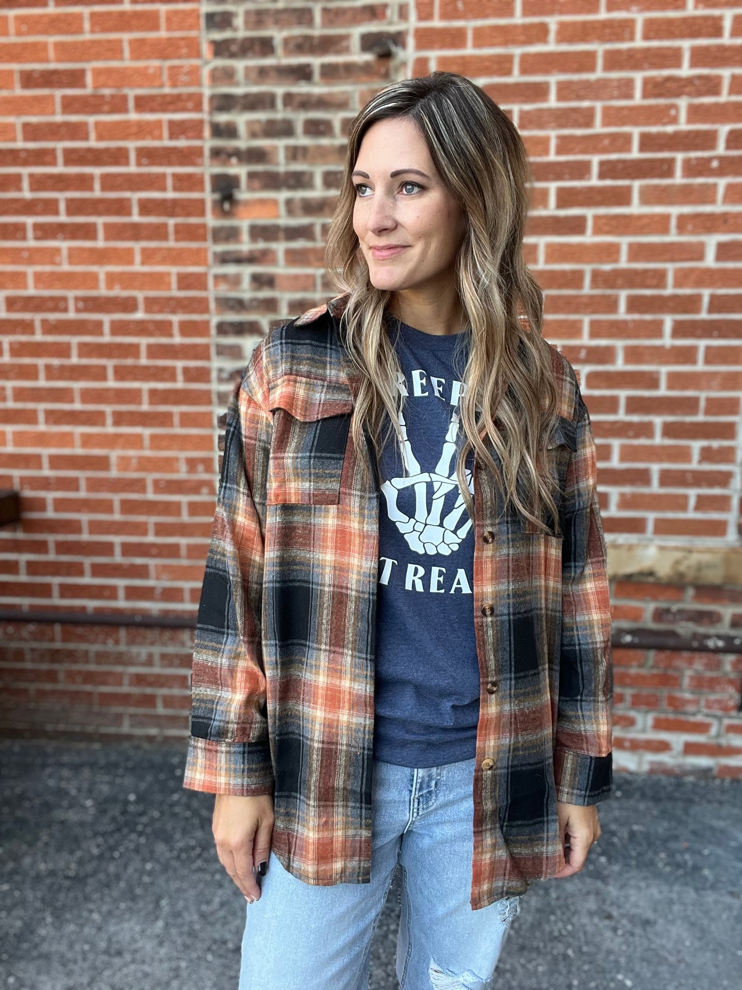 Creepin’ It Real Long Sleeve Top