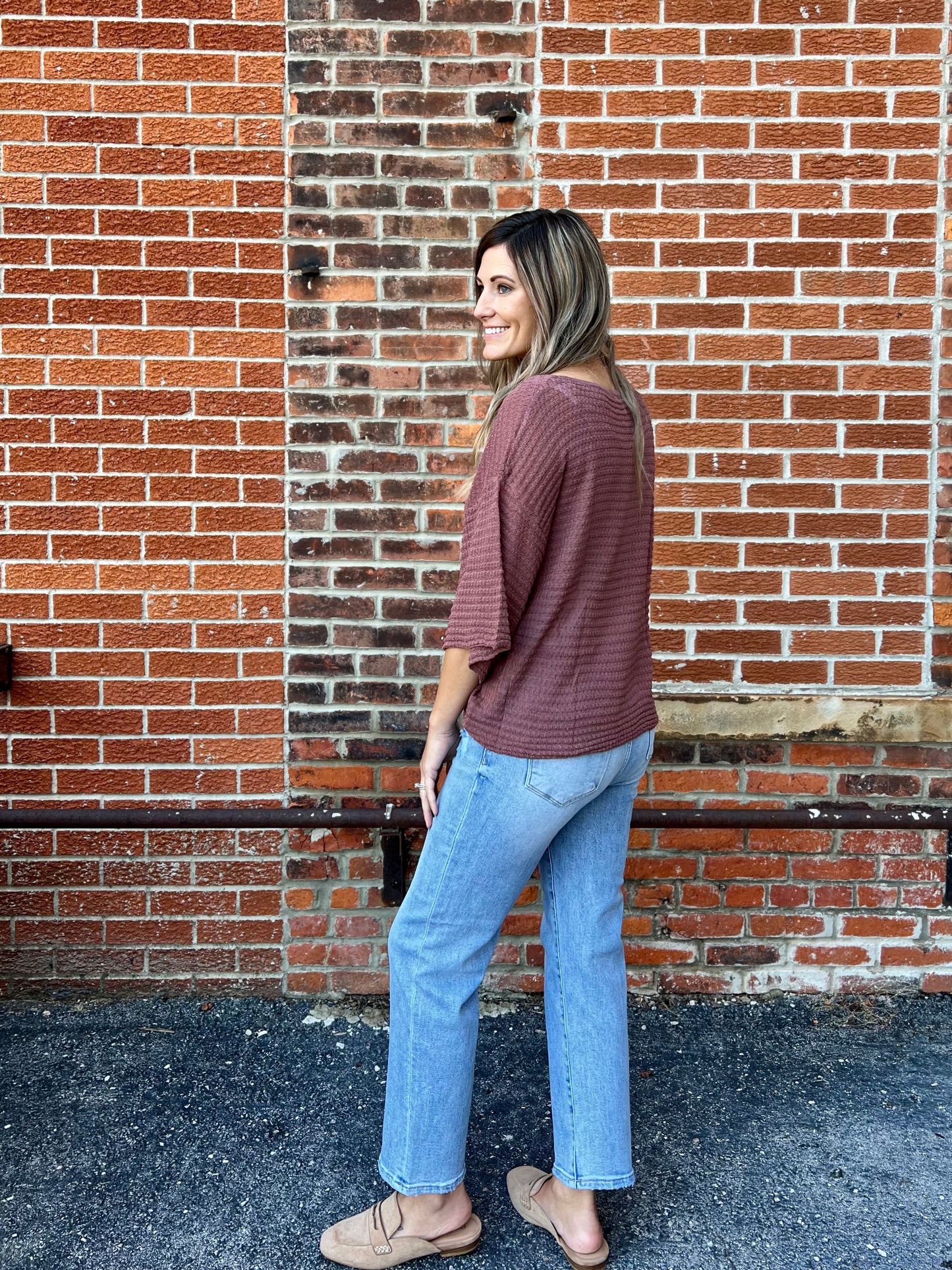 The Burl Wood Lightweight Sweater Top