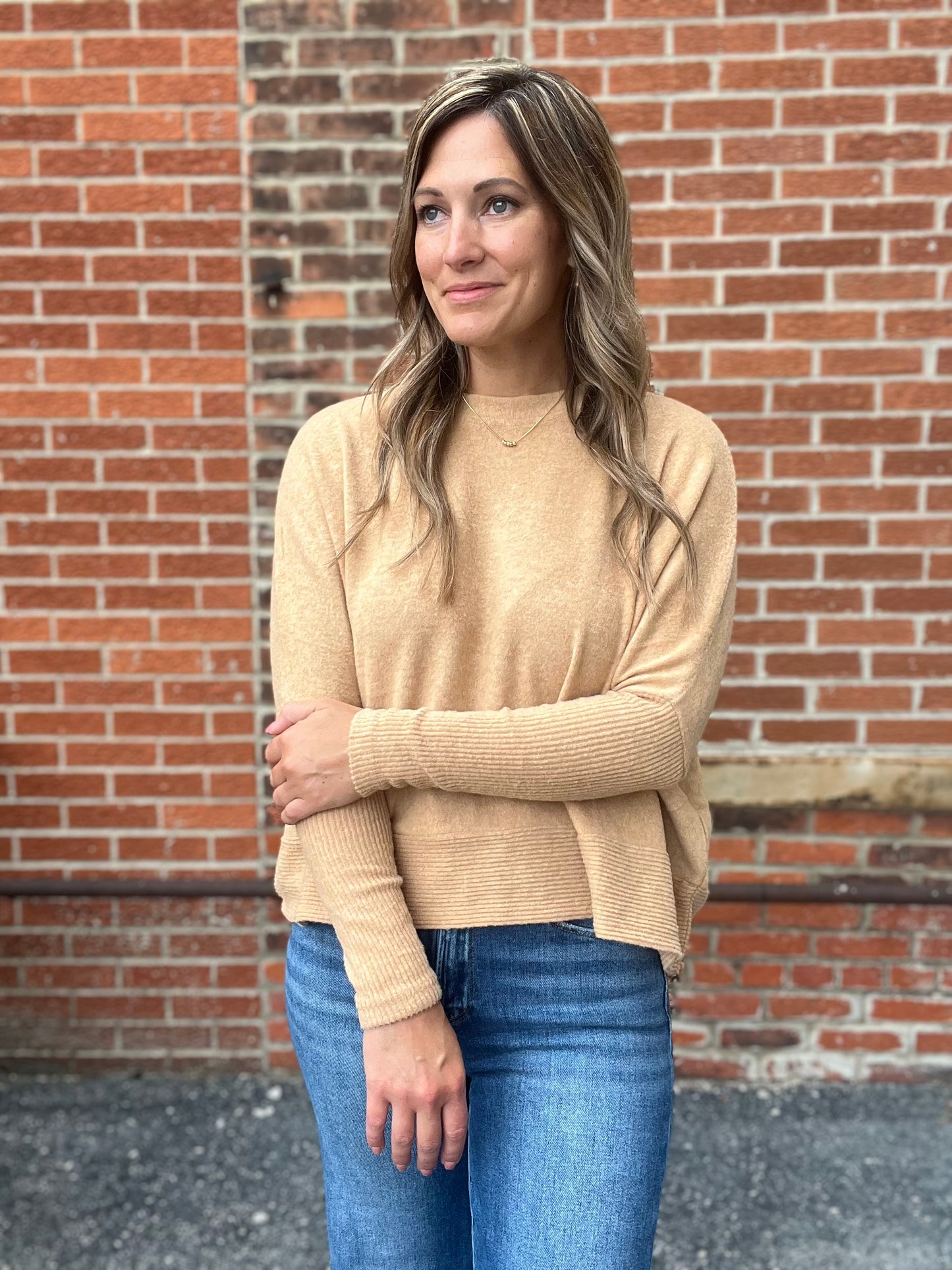 The Maeve Dolman long Sleeve Top