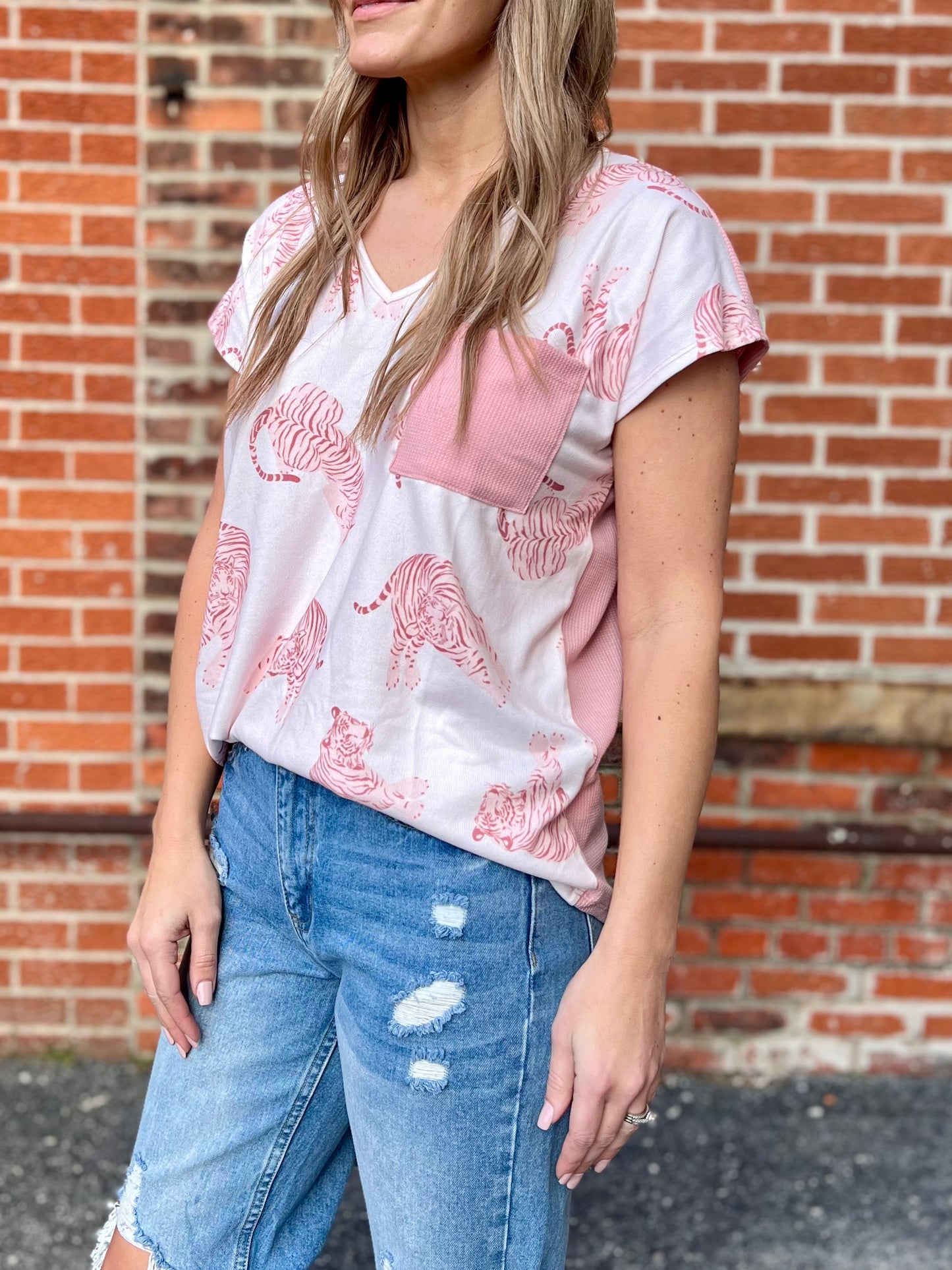 The Bridget Tiger Top