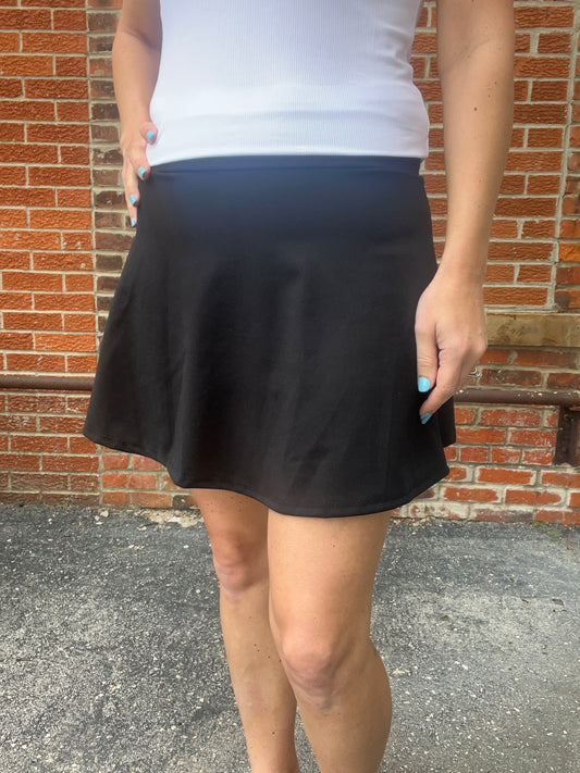 The Solid Ferne Activewear Skort
