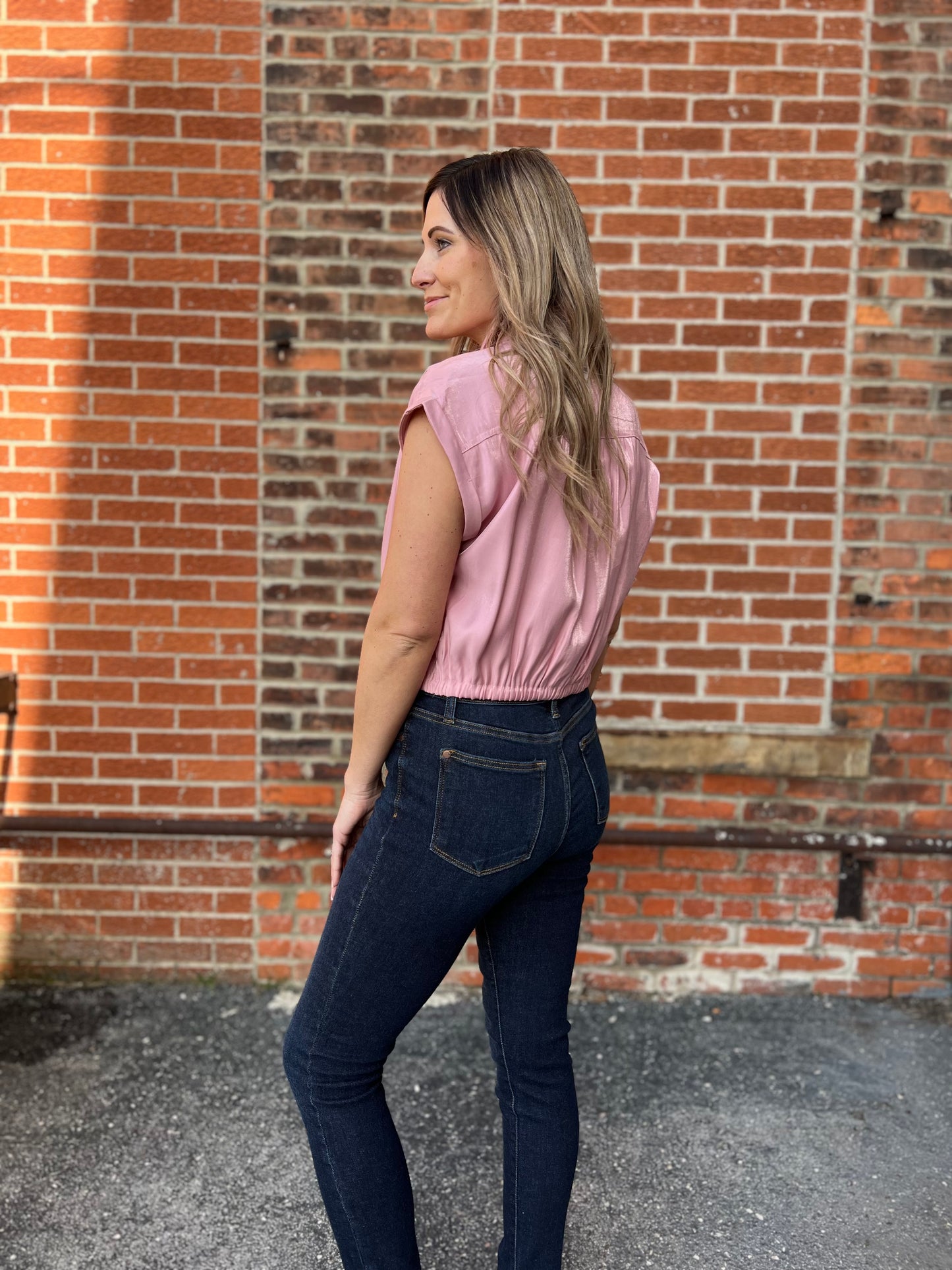 The Aralyn Button Up