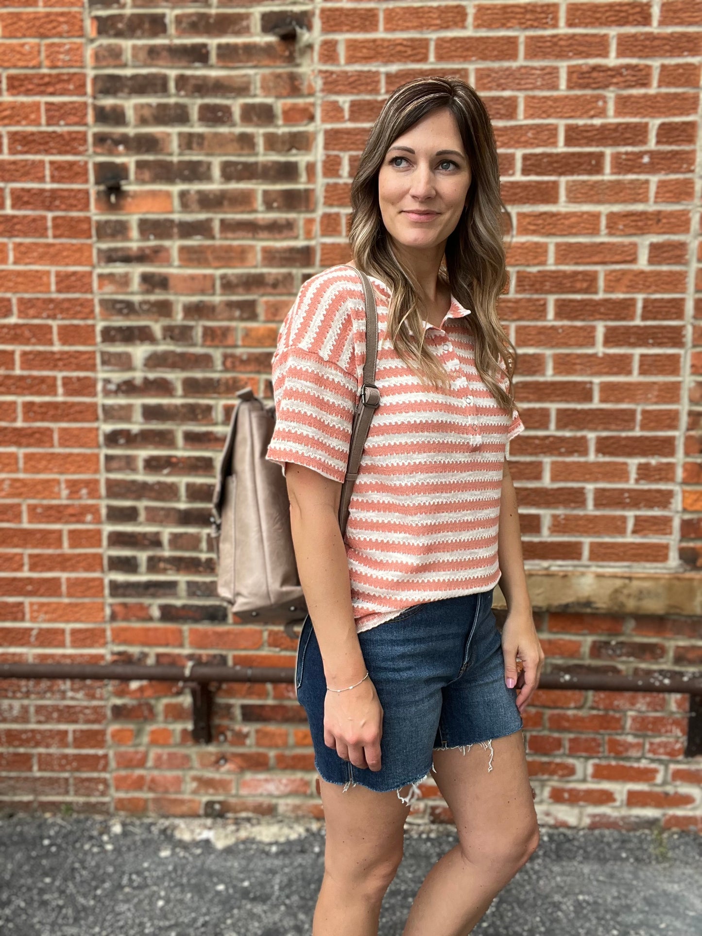 The Jamie Striped Knit Top