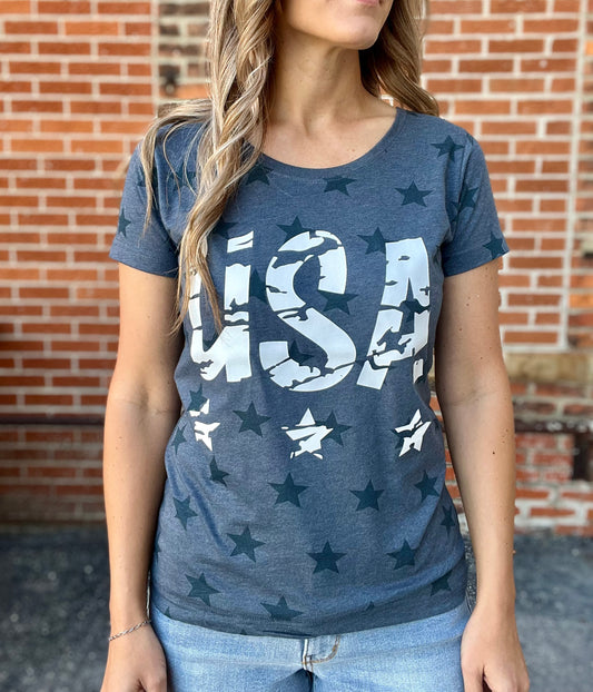 The Navy Star USA Tee Shirt