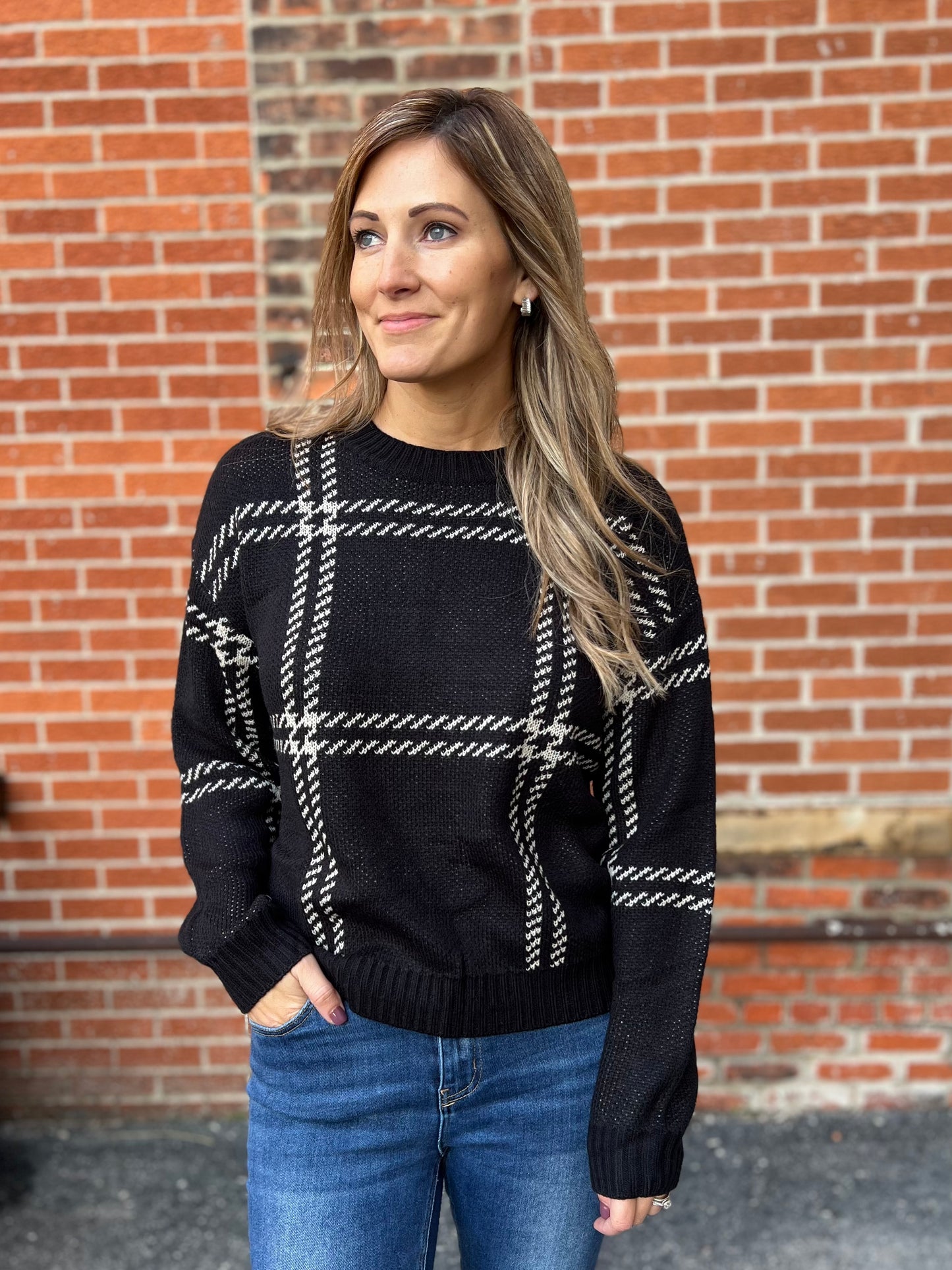 The Colorado Plaid Sweater