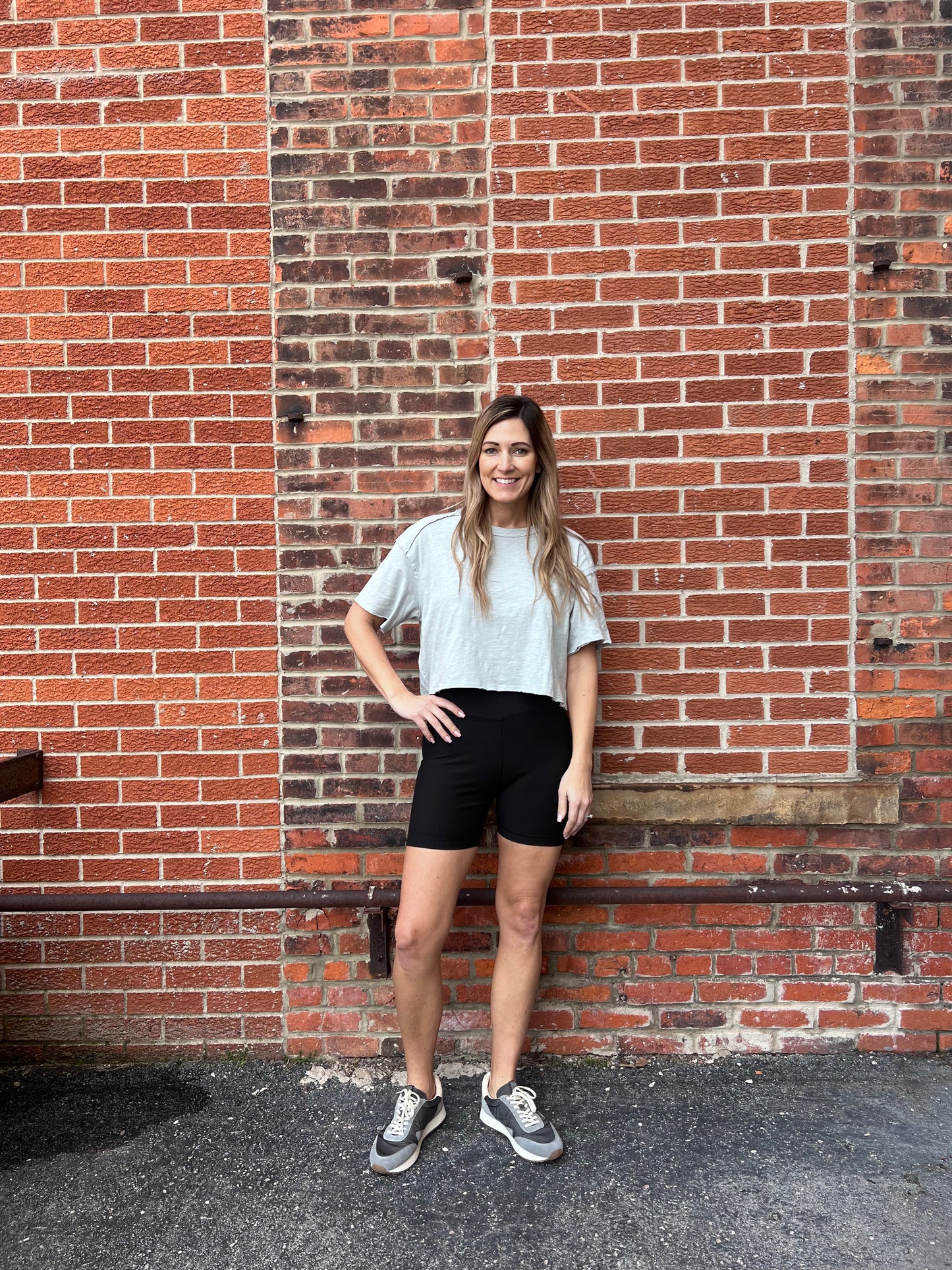 The Nya Cropped Box Top