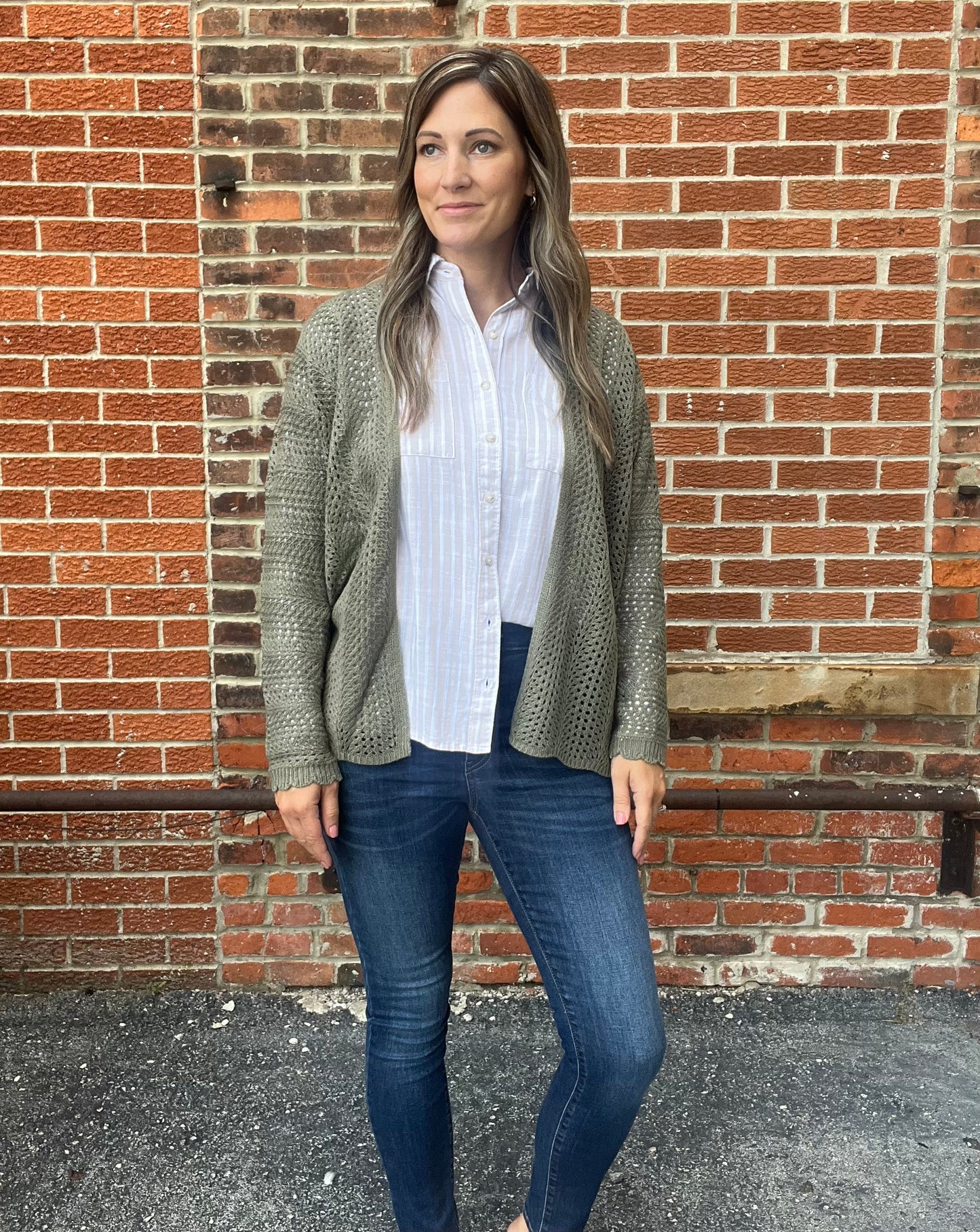The Remlin Chunky Crochet Cardigan