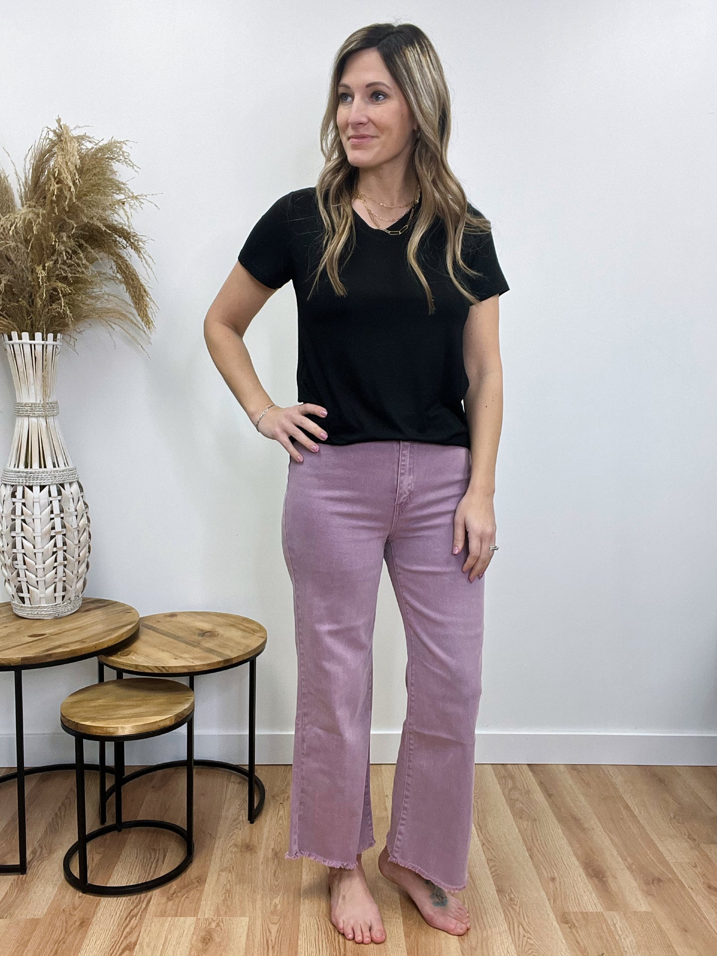 The Eden Cropped Stretchy Jeans