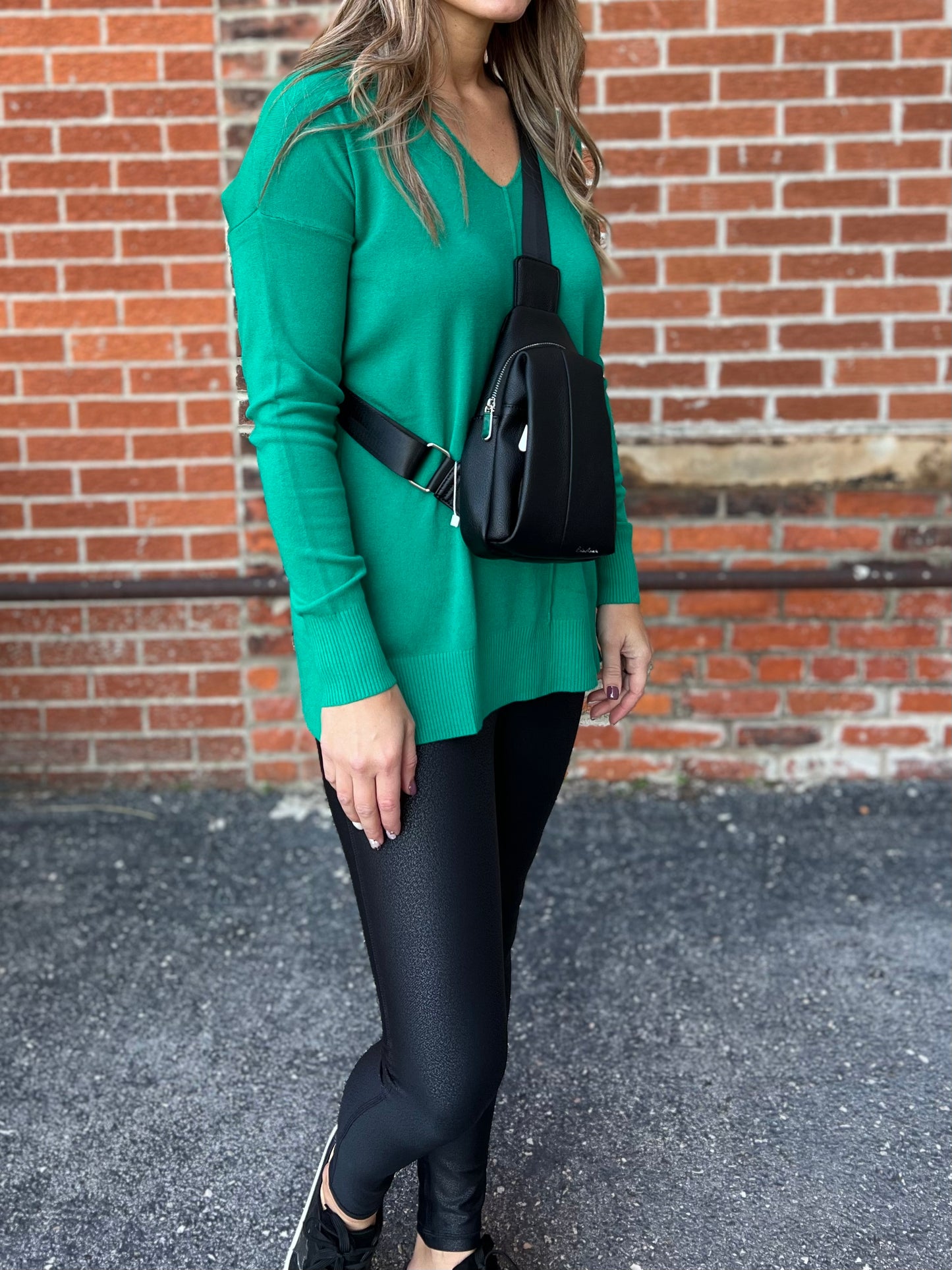  The Speckled Black Leggings