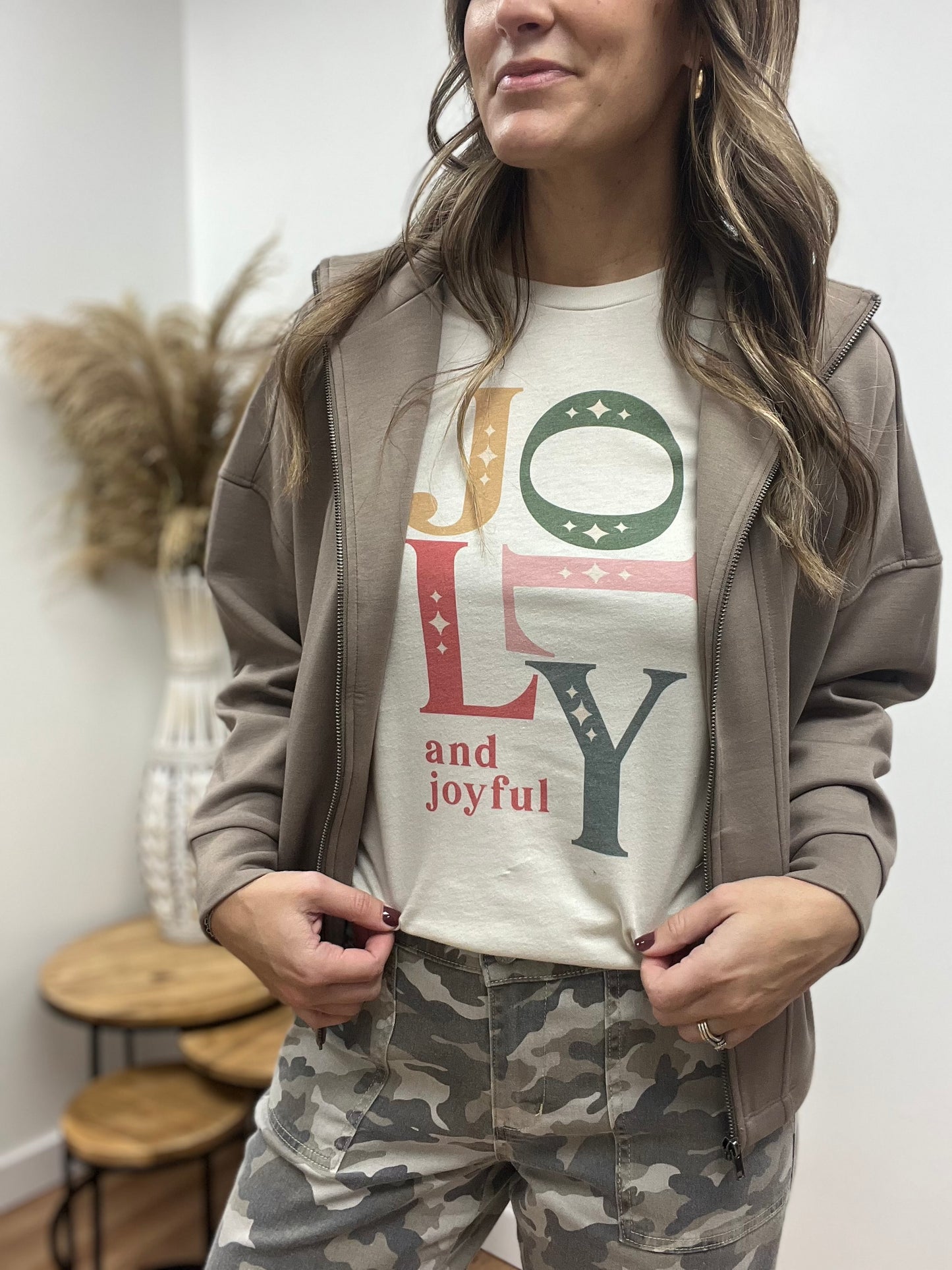 Jolly And Joyful Graphic Tee