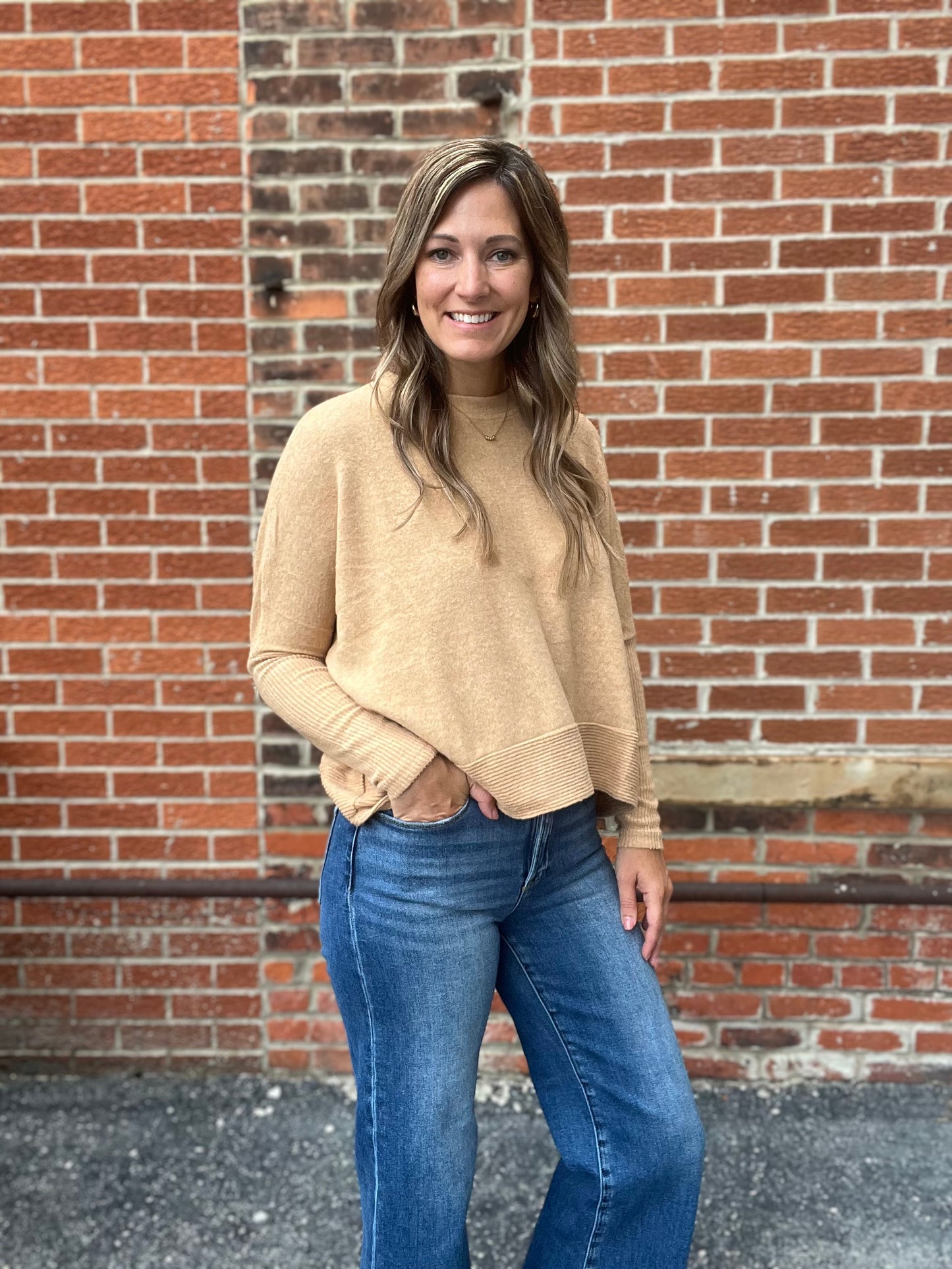 The Maeve Dolman long Sleeve Top