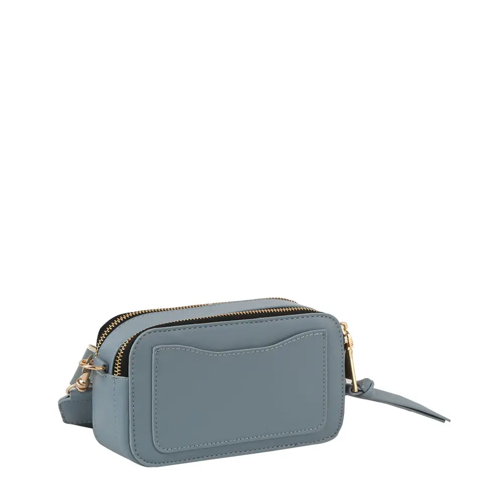 Double Zip Crossbody Purse