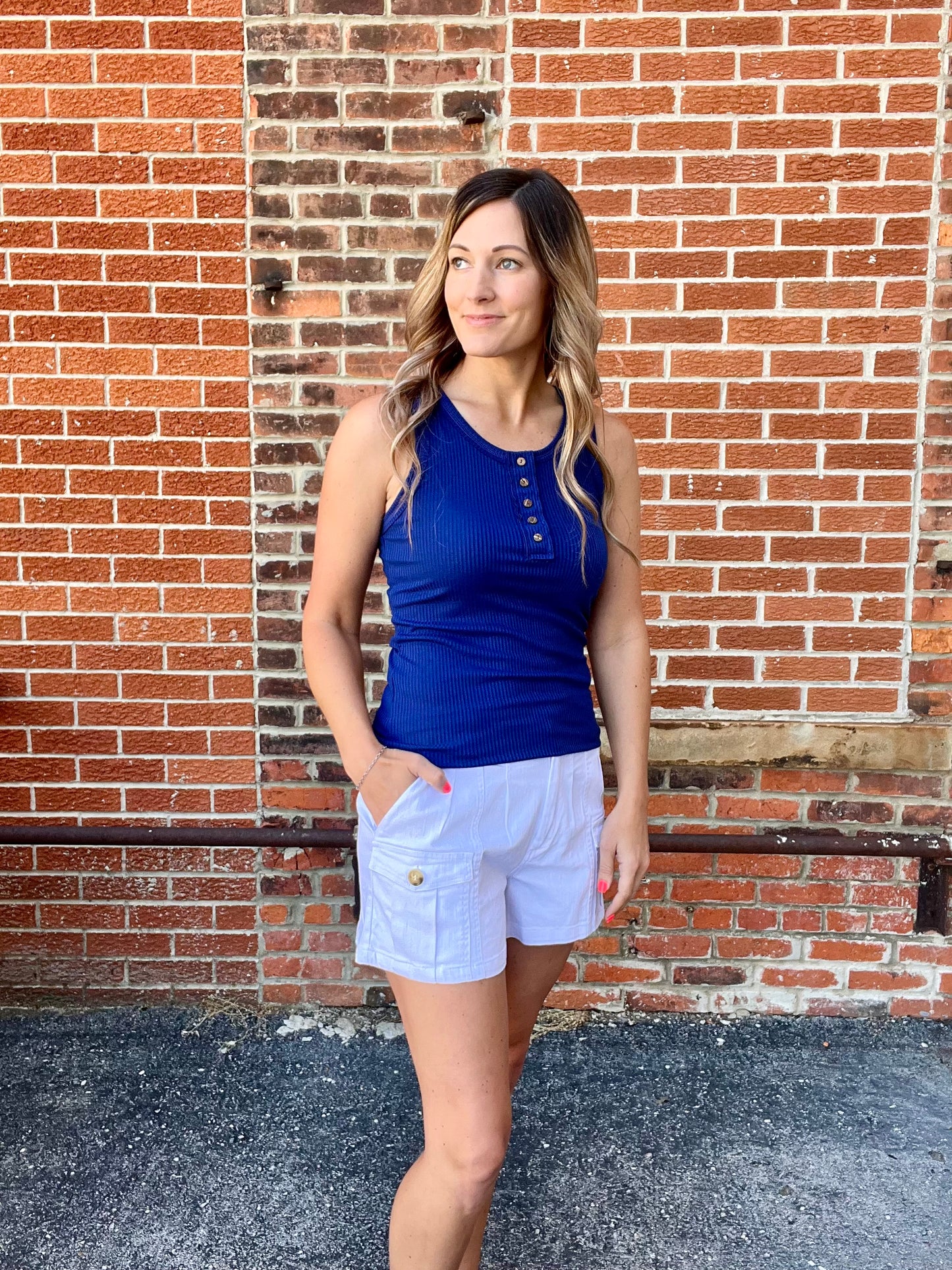 The Nyla Ribbed Tank