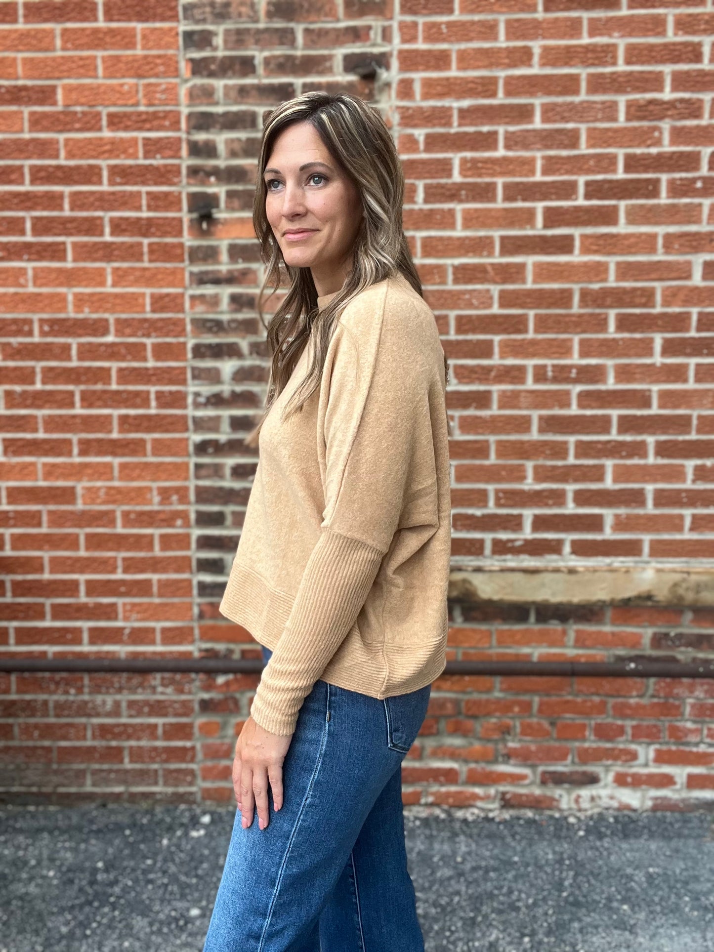 The Maeve Dolman long Sleeve Top