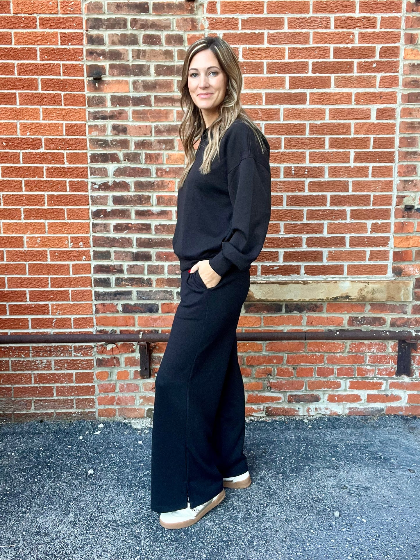 The Lena Wide Leg Sweatpants