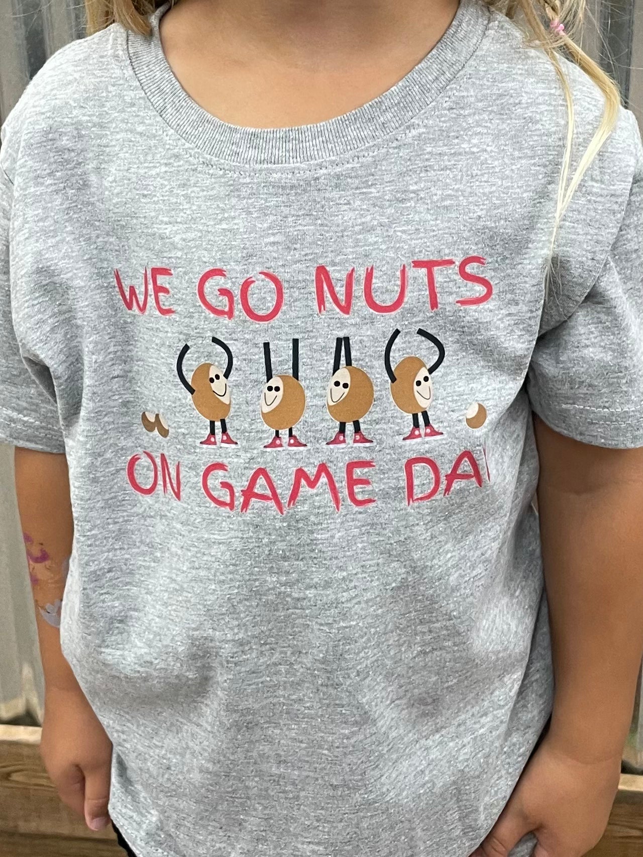 We go Nuts Youth Buckeye Tee