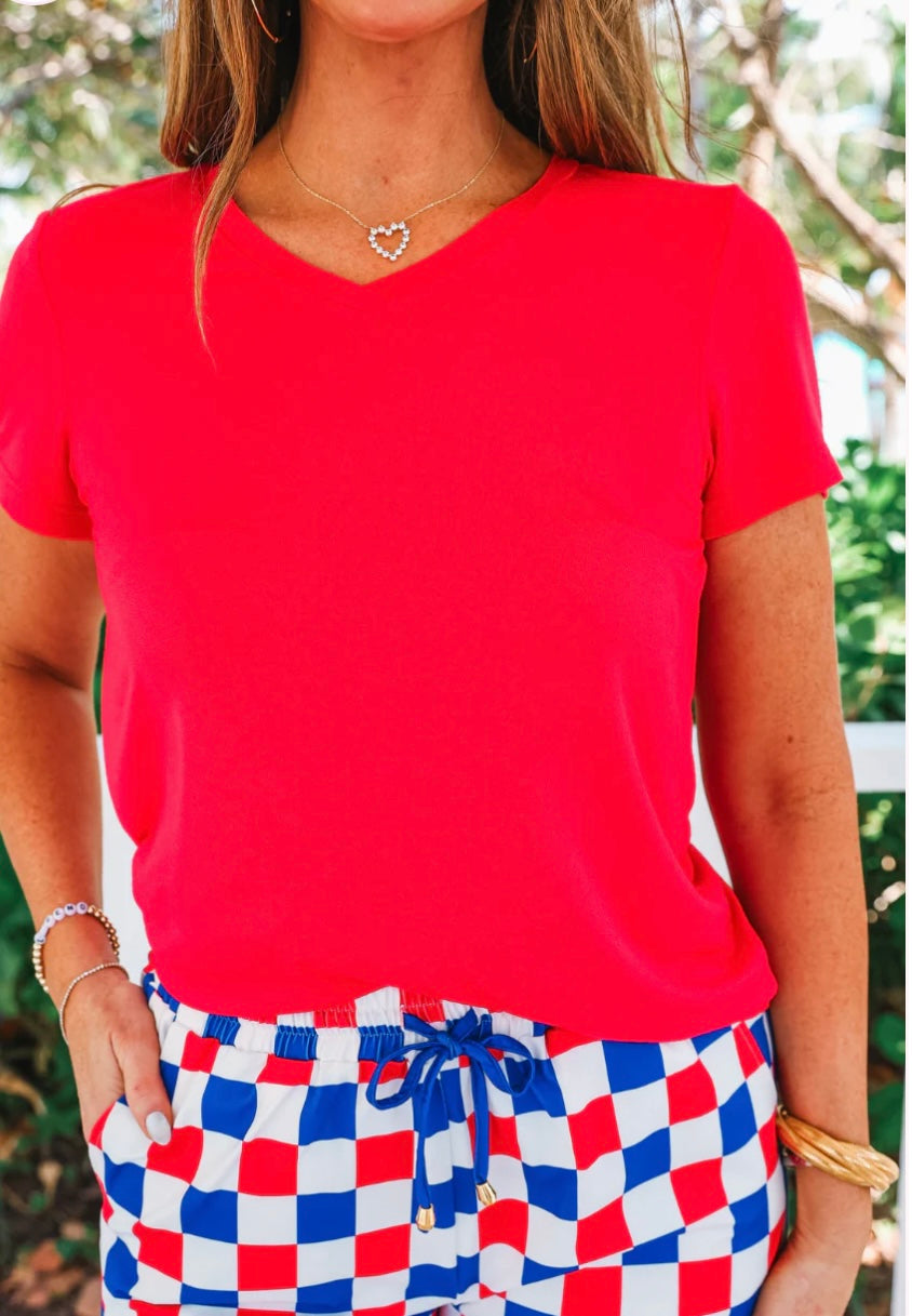 The Best V-Neck Basic Tee