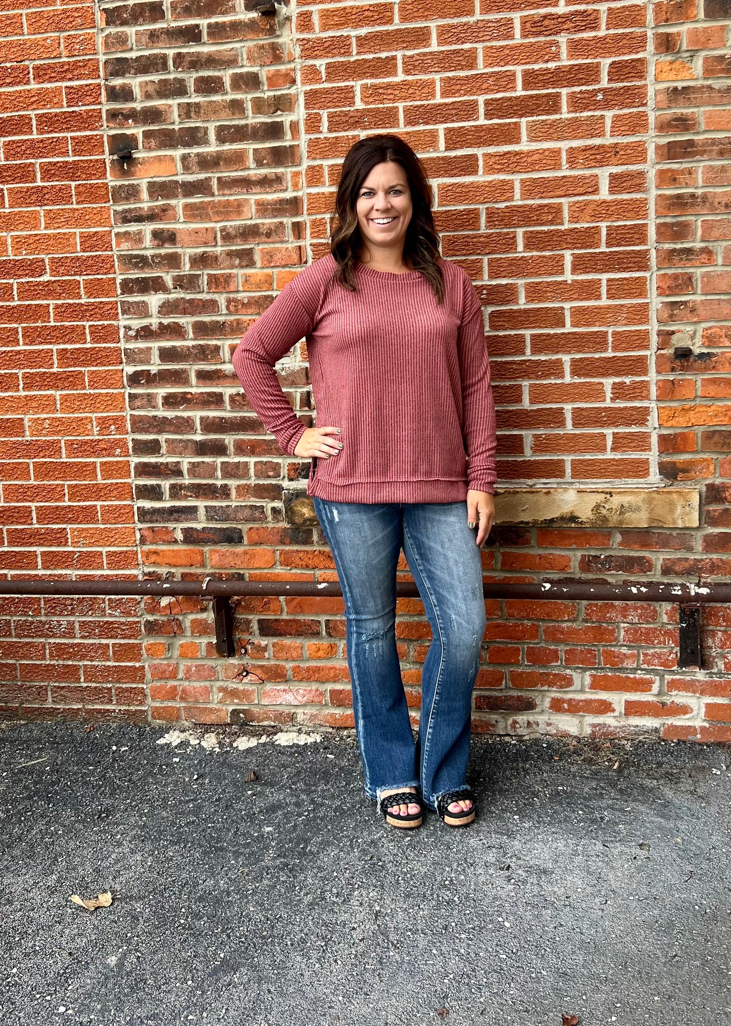 The Brittany Textured Top