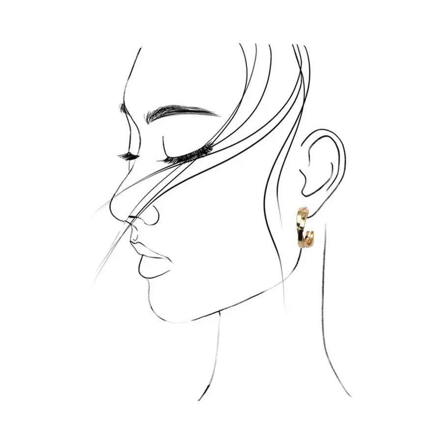 Multi Classic Hoop Trio Earrings