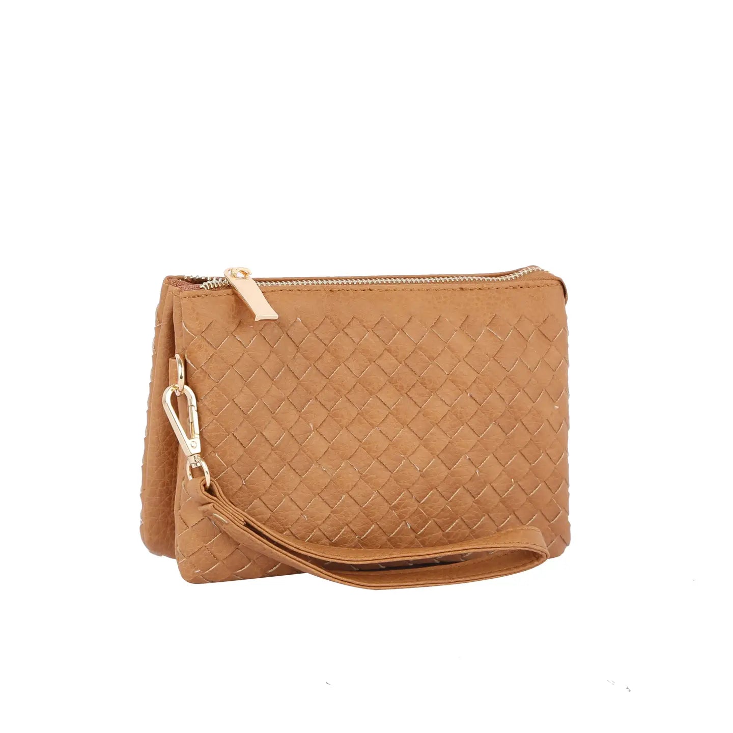 The Kemi Woven Convertible Crossbody Wristlet
