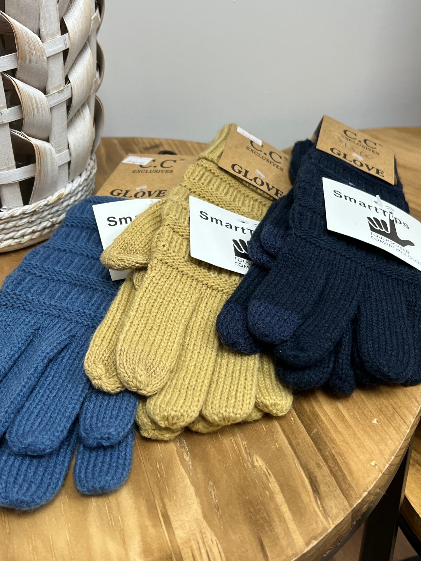 CC Knit Gloves