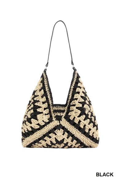 The Charming Crochet Shoulder Bag