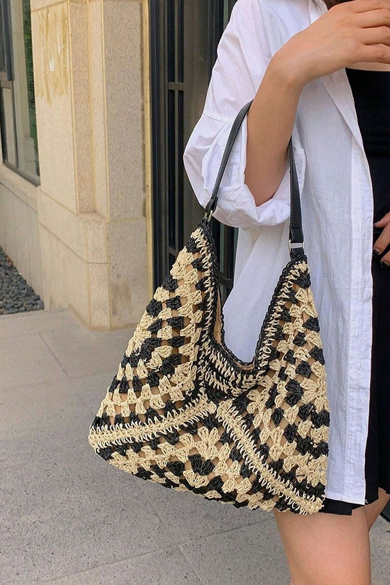 The Charming Crochet Shoulder Bag