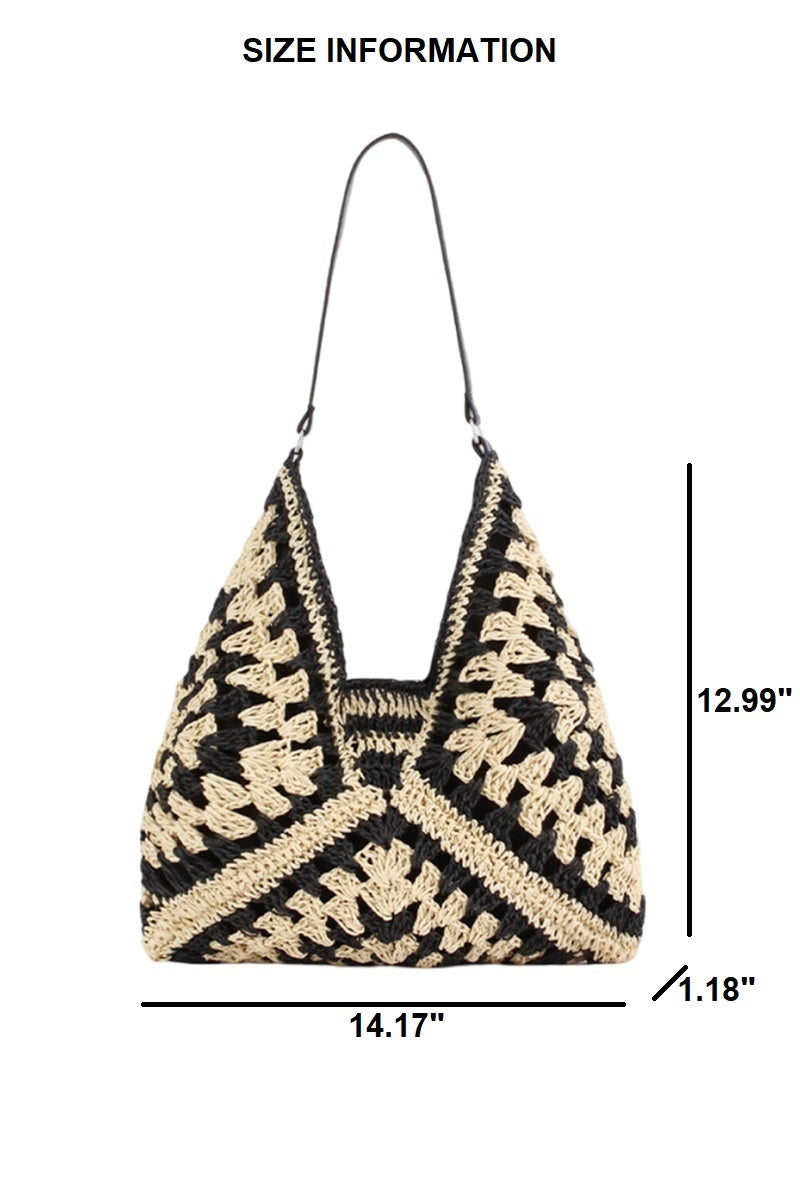 The Charming Crochet Shoulder Bag