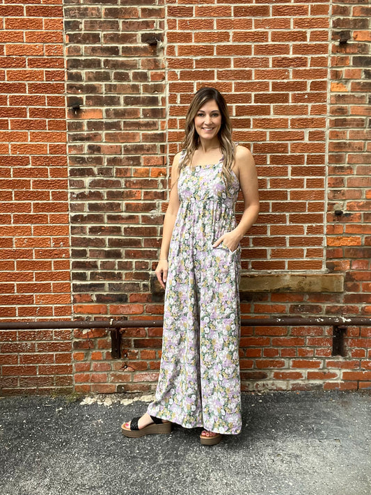 The Ami Floral Jumpsuit