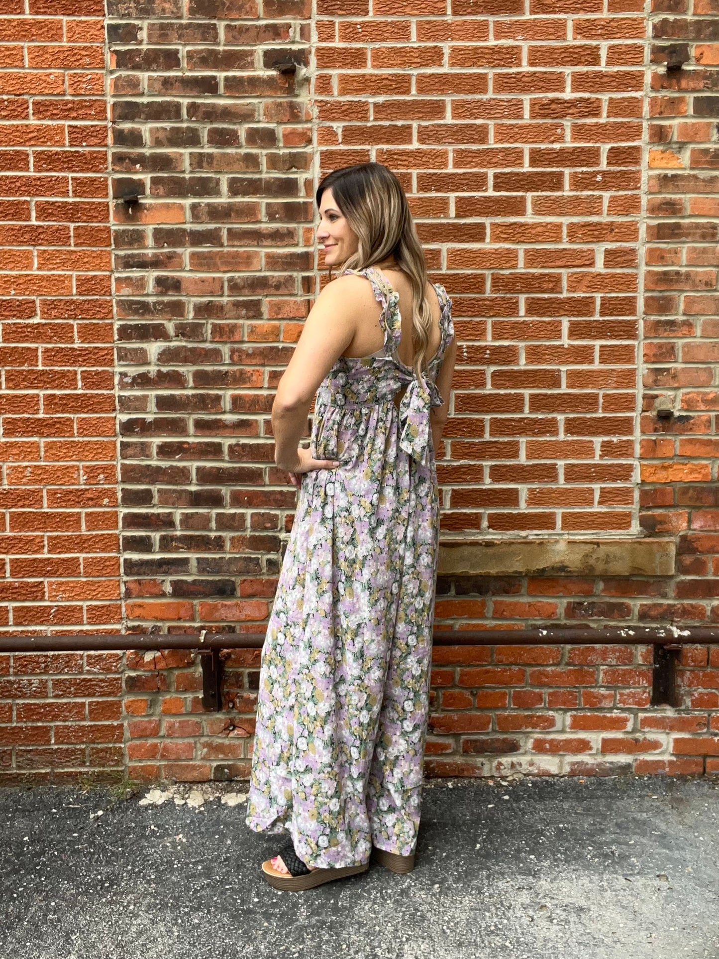 The Ami Floral Jumpsuit