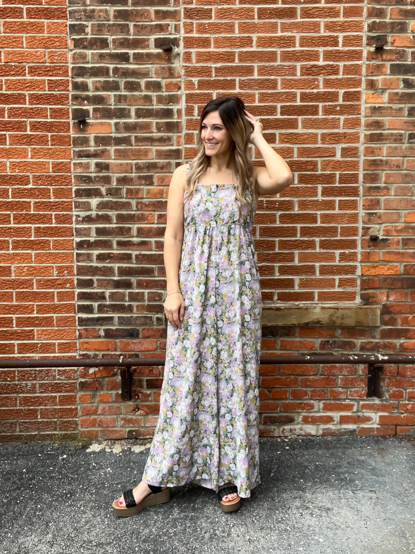 The Ami Floral Jumpsuit