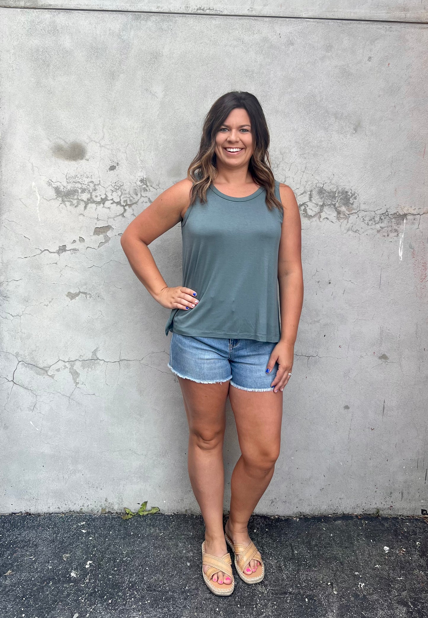 The Savannah Open Back Tank