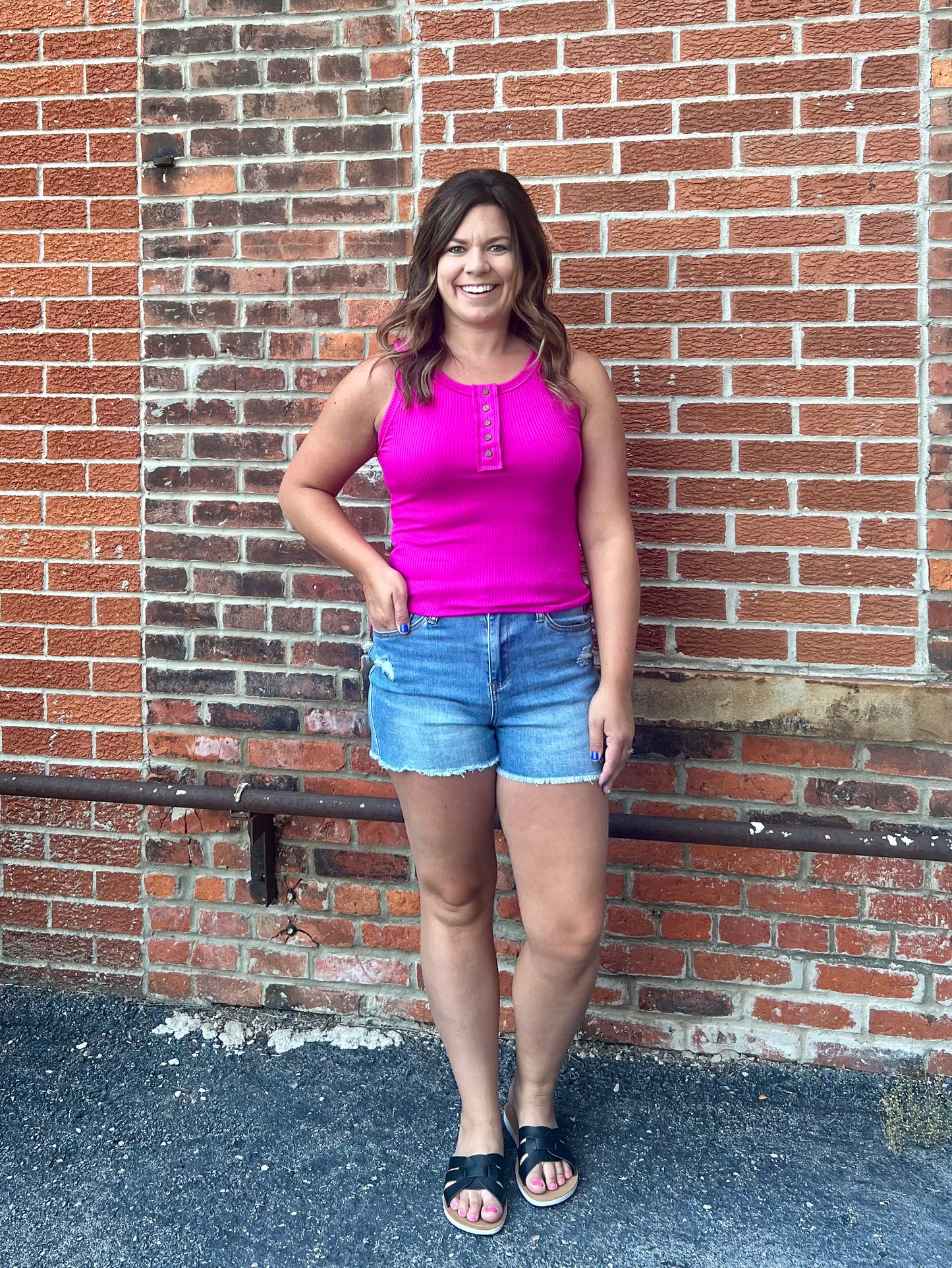 The Nyla Ribbed Tank