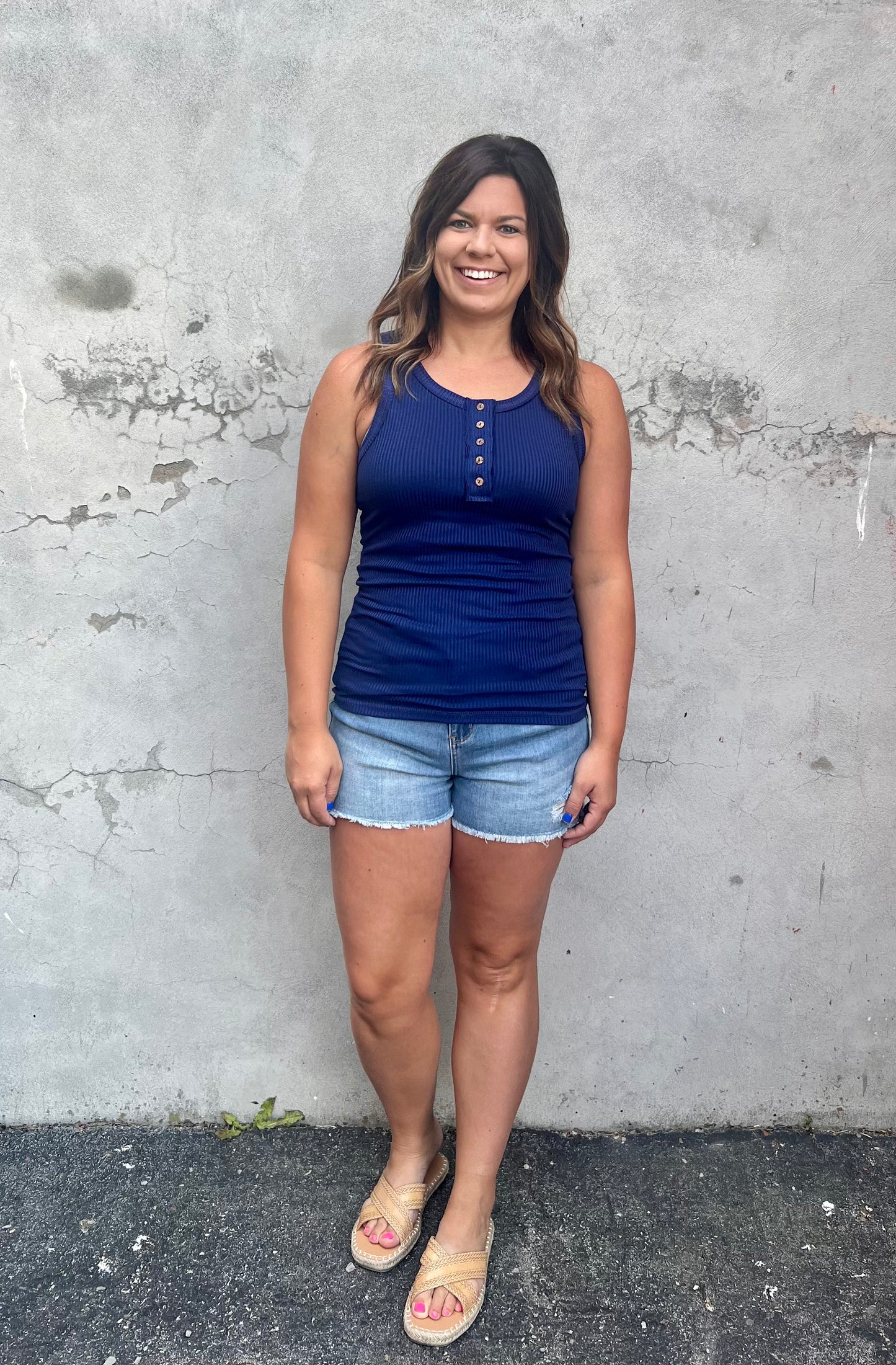 The Nyla Ribbed Tank