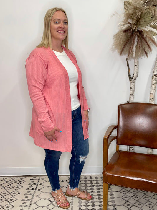 The Adelie Curvy Cardigan