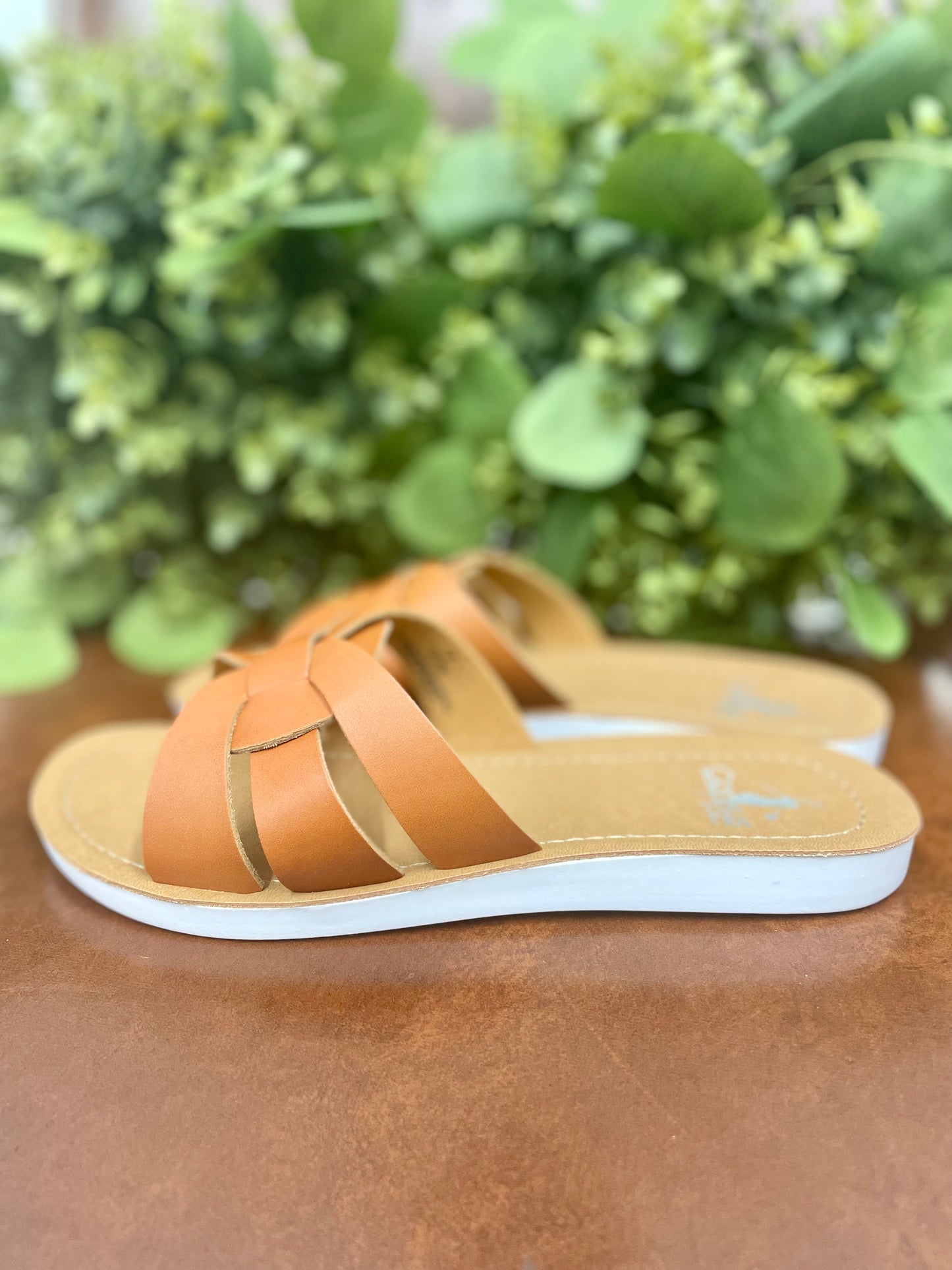 The Armani Slip On Sandal